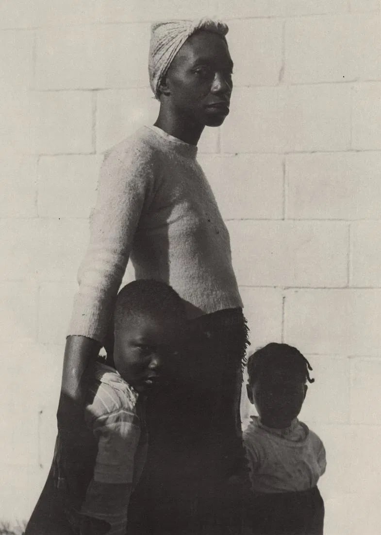 Consuelo Kanaga - She is a Tree of Life to Them, 1950: Consuelo Kanaga - She is a Tree of Life to Them, 1950. Photolitho. Measures: 9 x 6 1/2 inches.