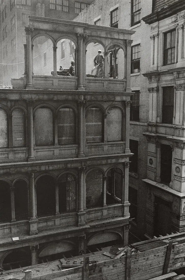 Danny Lyon - Deconstruction of Lower Manhattan, 1966 (1 of 1)