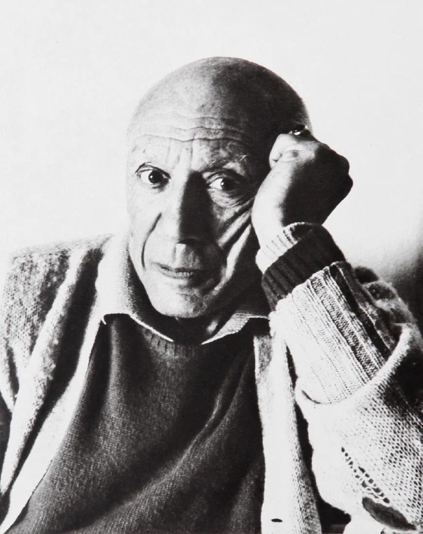 Cecil Beaton - Picasso Portrait 1965: Cecil Beaton - Picasso Portrait 1965. Photolitho. Measures: 8 1/2 x 7 1/2 inches.