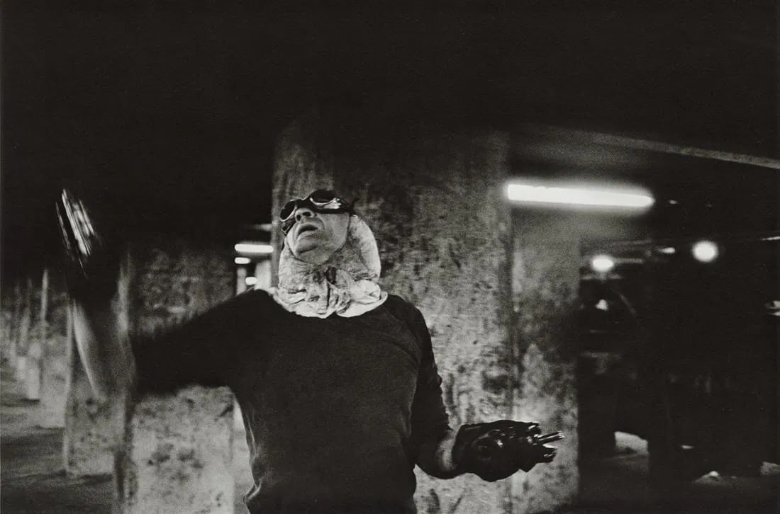 Sebastiao Salgado - Worker in Metallurgical Plant: Sebastiao Salgado - Worker in Metallurgical Plant. Photolitho. Measures: 9 1/2 x 6 1/3 inches.