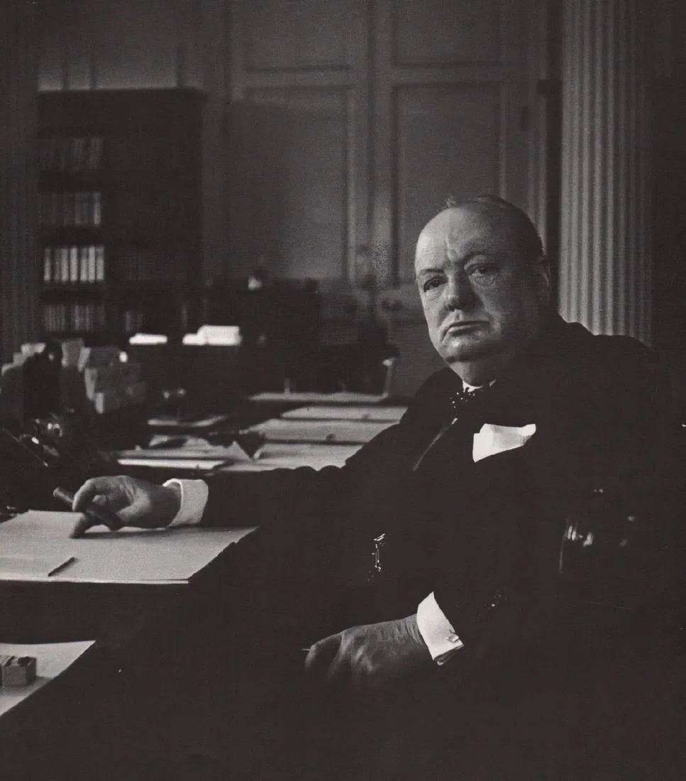Cecil Beaton - Winston Churchill: Cecil Beaton - Winston Churchill. Photoengraving. Measures: 10 1/2 x 9 inches.