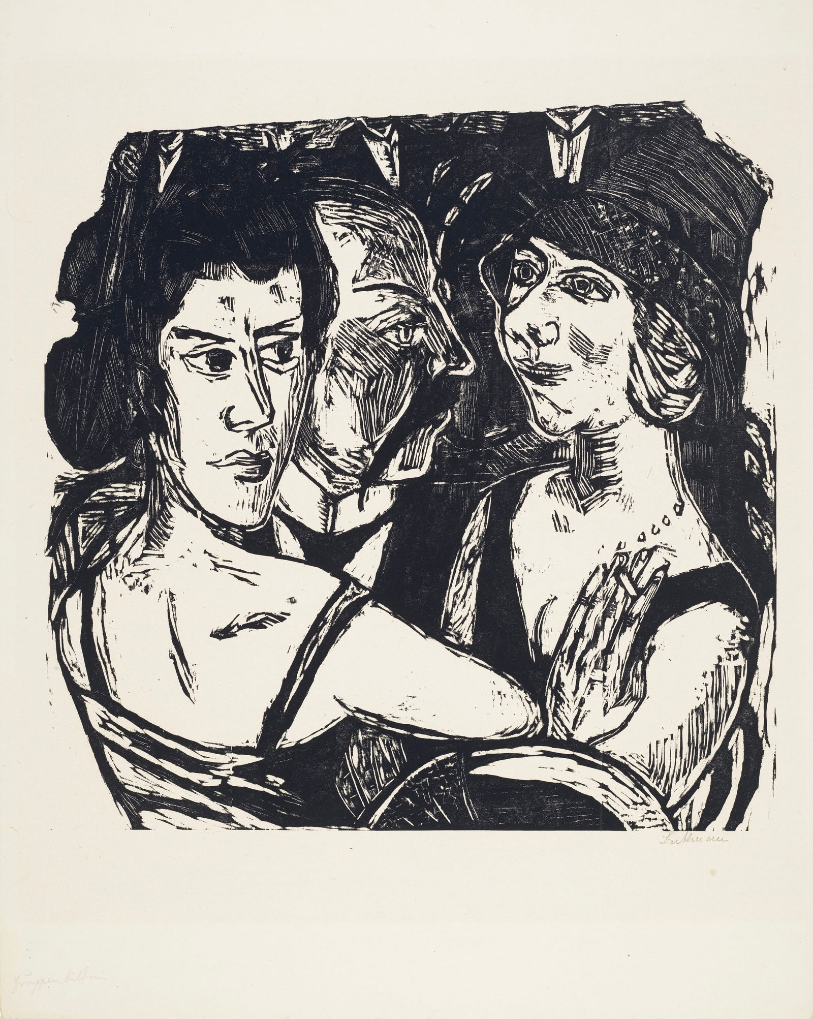 MAX BECKMANN Edenbar (Group Portrait, Eden Bar) (1 of 1)