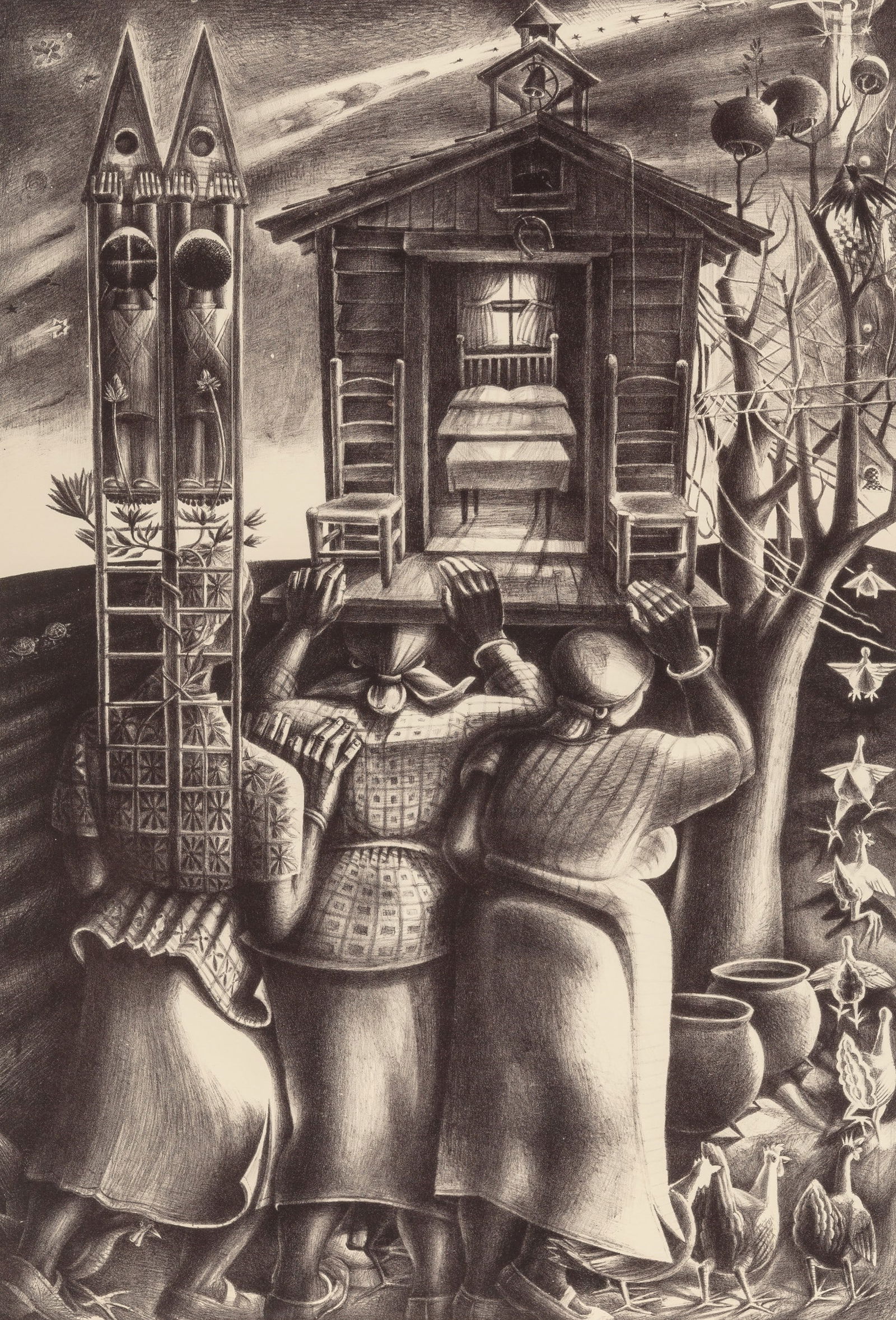 John Biggers (American, 1924-2001) (1 of 1)