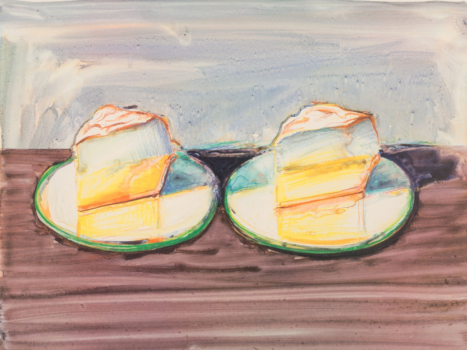 Wayne Thiebaud (American, 1920-2021) Two Meringues (1 of 1)