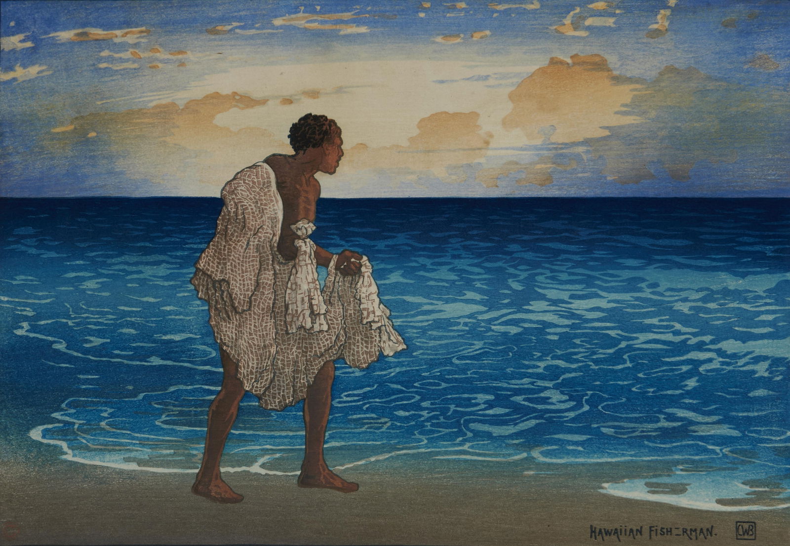 Charles Bartlett - Fisherman in Hawaii (1 of 1)