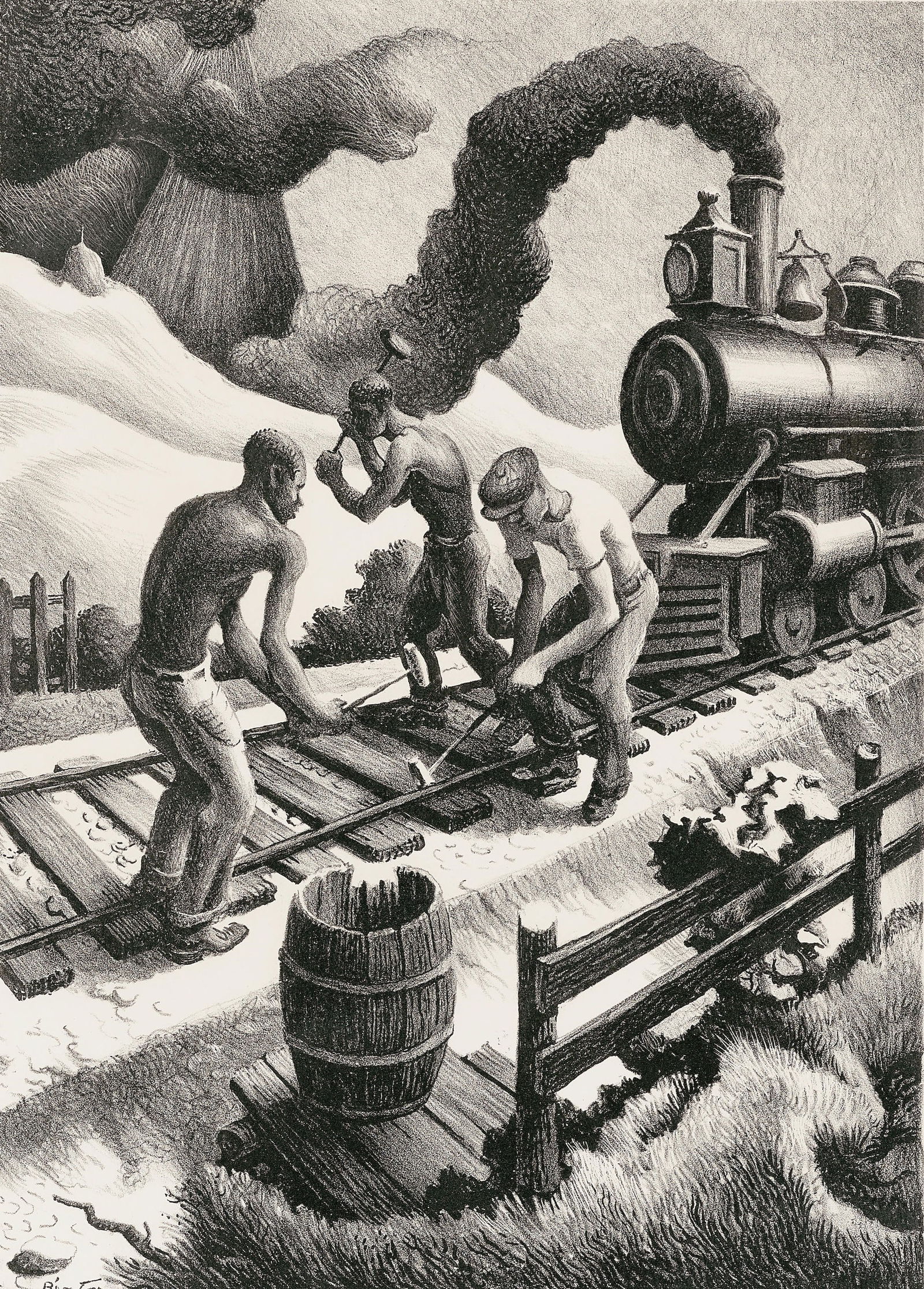 Thomas Hart Benton - Ten Pound Hammer (1 of 1)