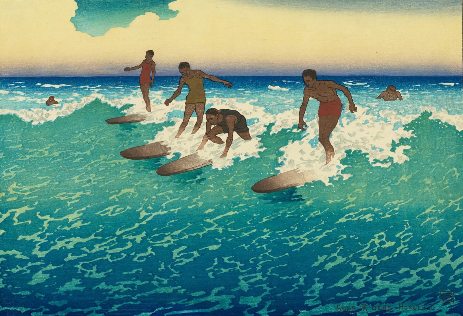 Charles Bartlett  -  Surf Riders, Honolulu (1 of 1)
