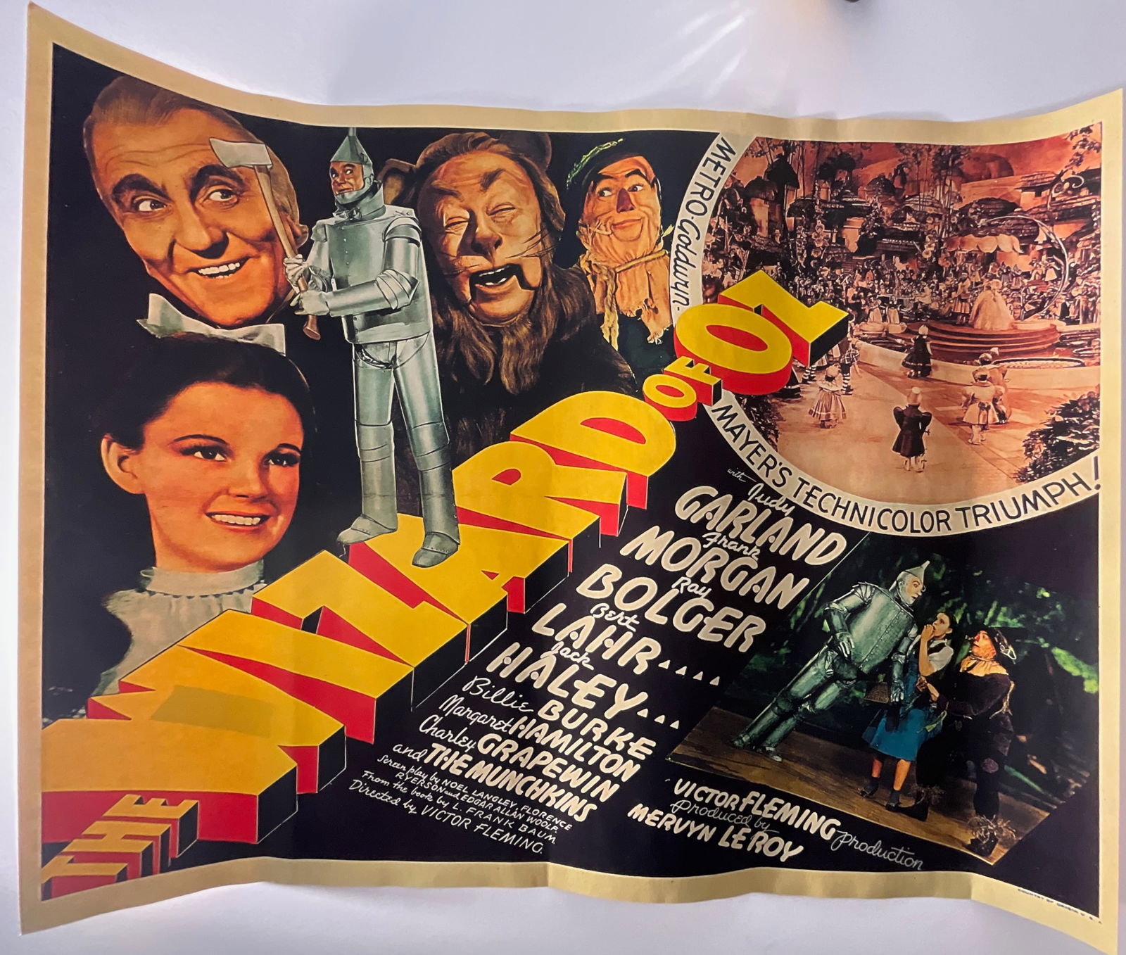 Wizard of OZ Movie Poster (1 of 5)