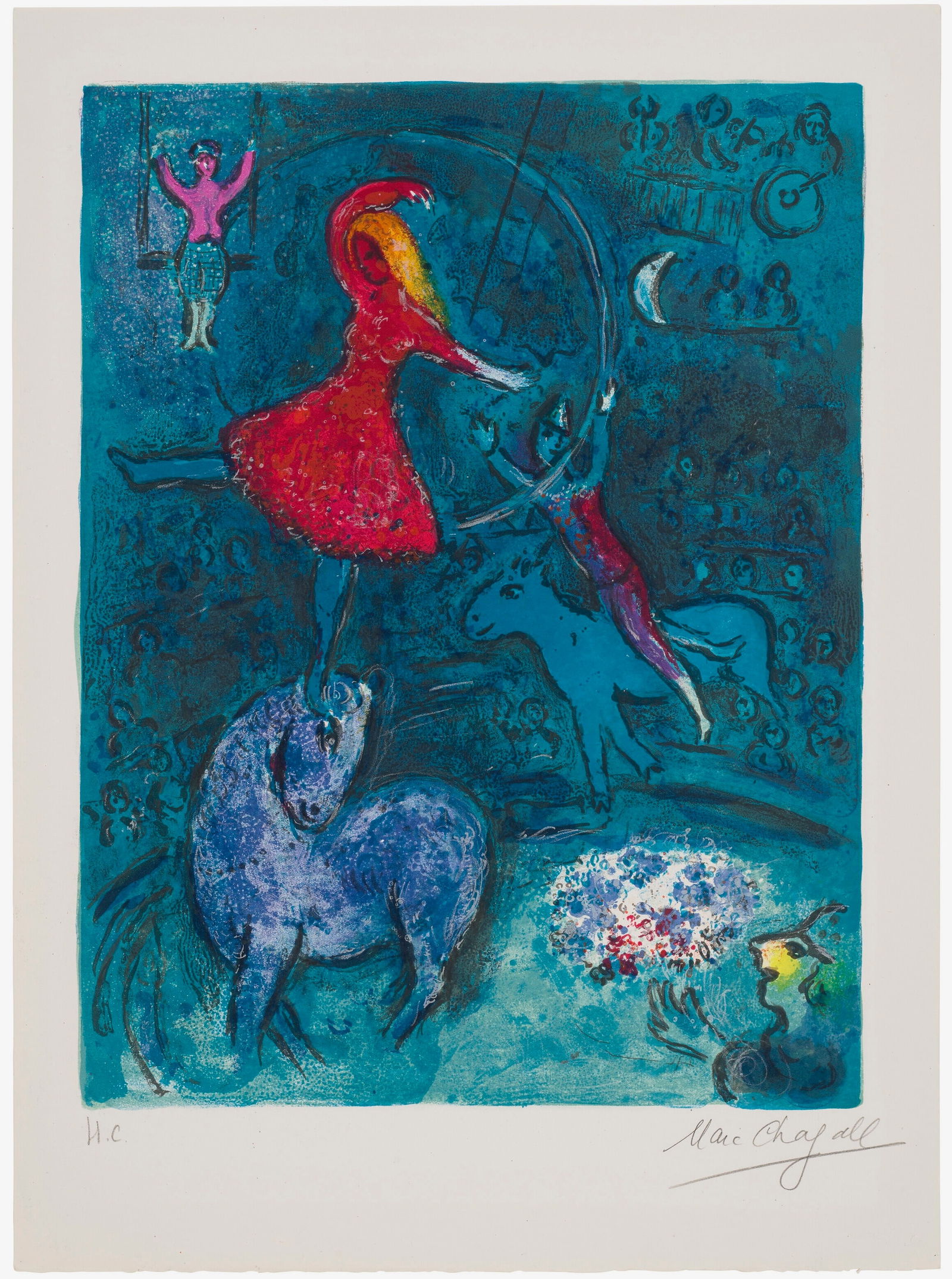 MARC CHAGALL (1887-1985) Le Cirque: one plate (1 of 1)