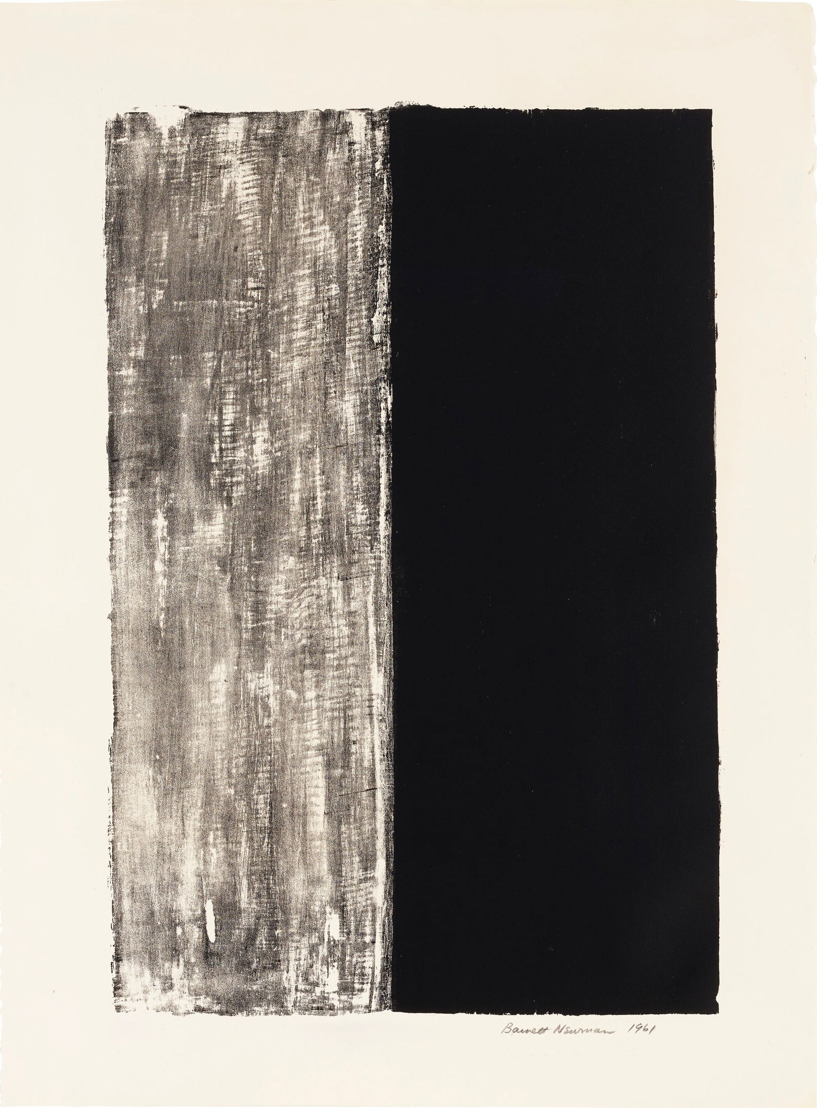 BARNETT NEWMAN (1905-1970) Untitled (1 of 1)