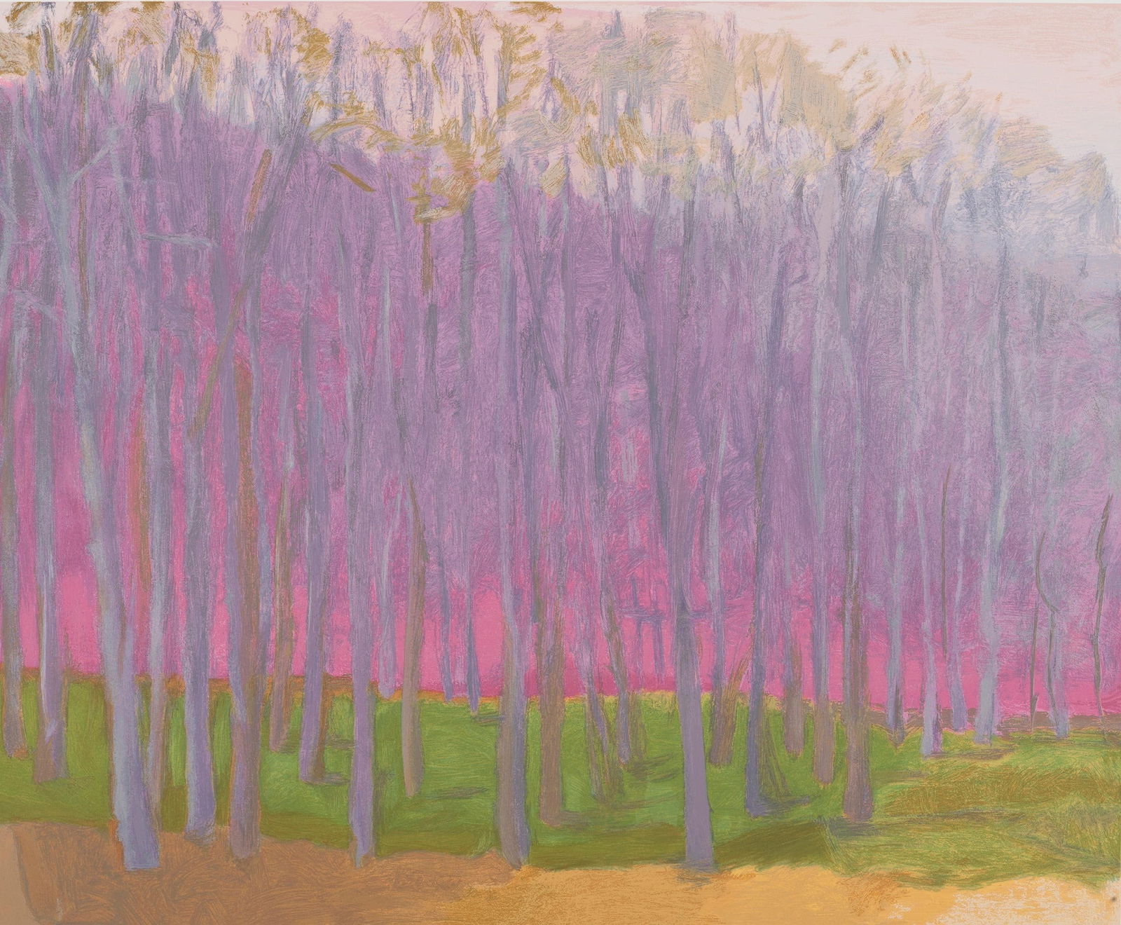 Wolf Kahn (American, 1927-2020) Aura (1 of 1)