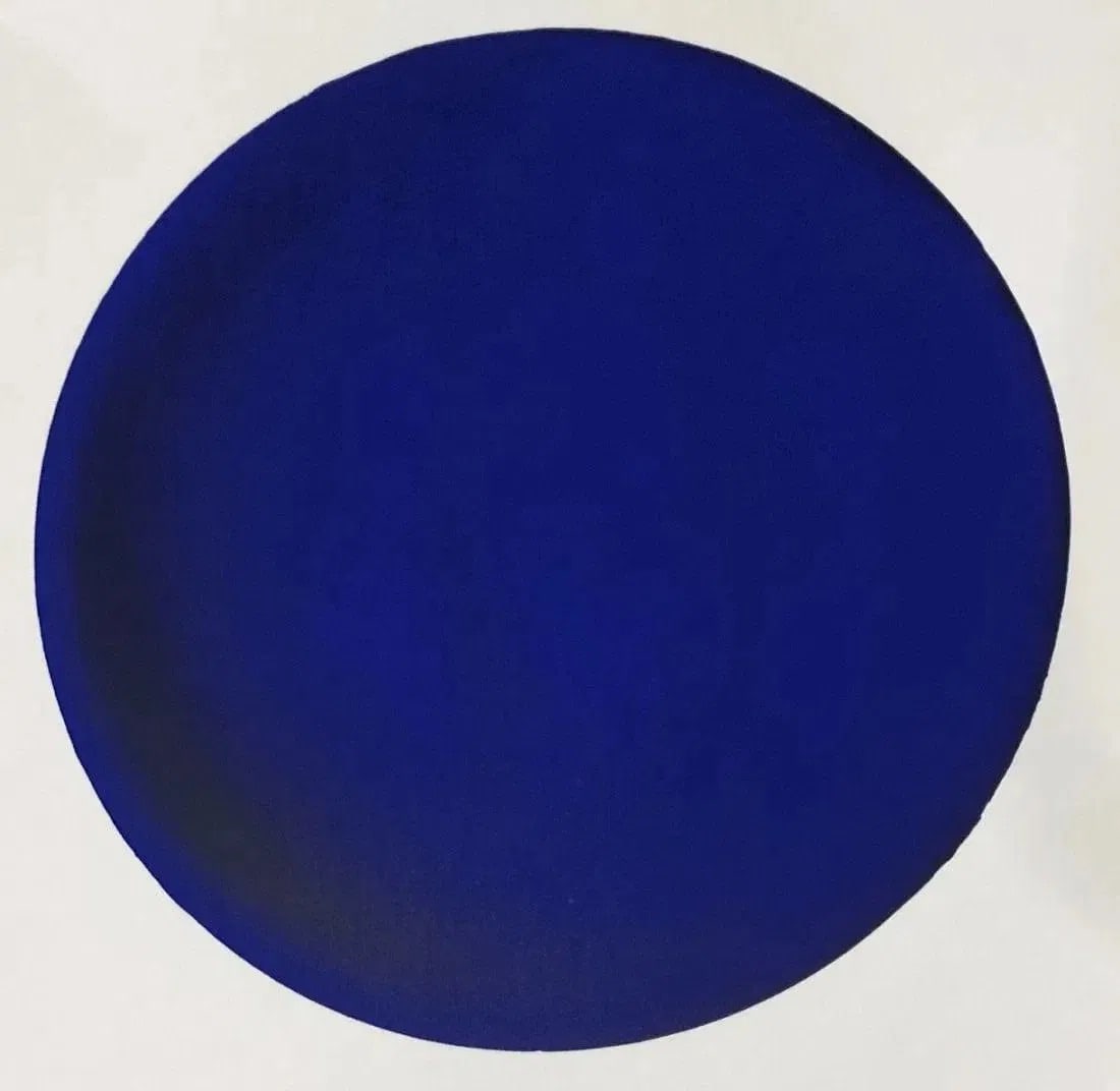 Yves Klein - Original Serigraph (Untitled, Blue) (1 of 1)