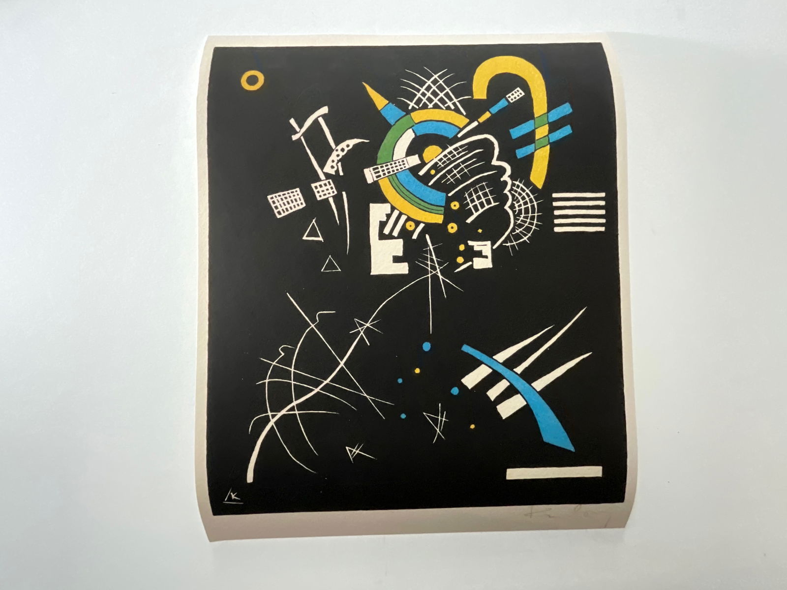 WASSILY KANDINSKY (1866-1944) Kleine Welten (1 of 3)