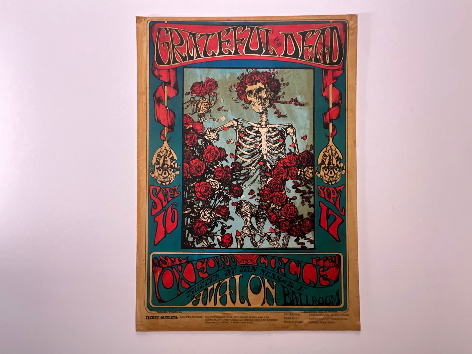 Grateful Dead Avalon Ballroom Poster (1 of 10)