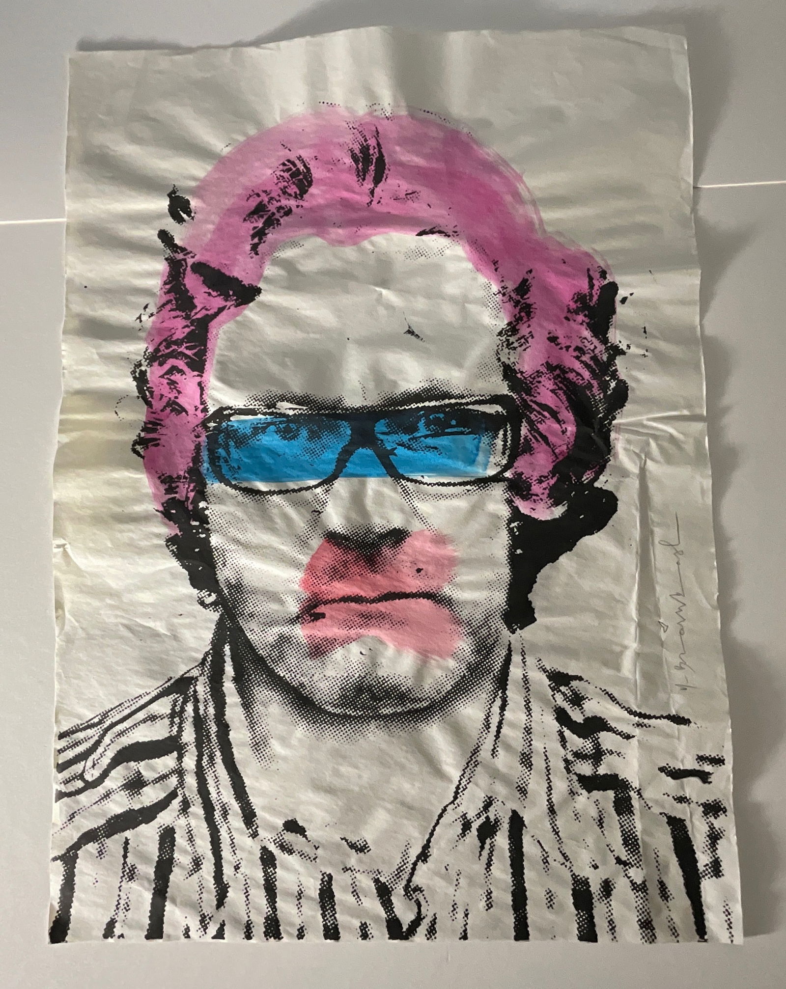 Mr. Brainwash Screenprint hand embellished painted (1 of 6)
