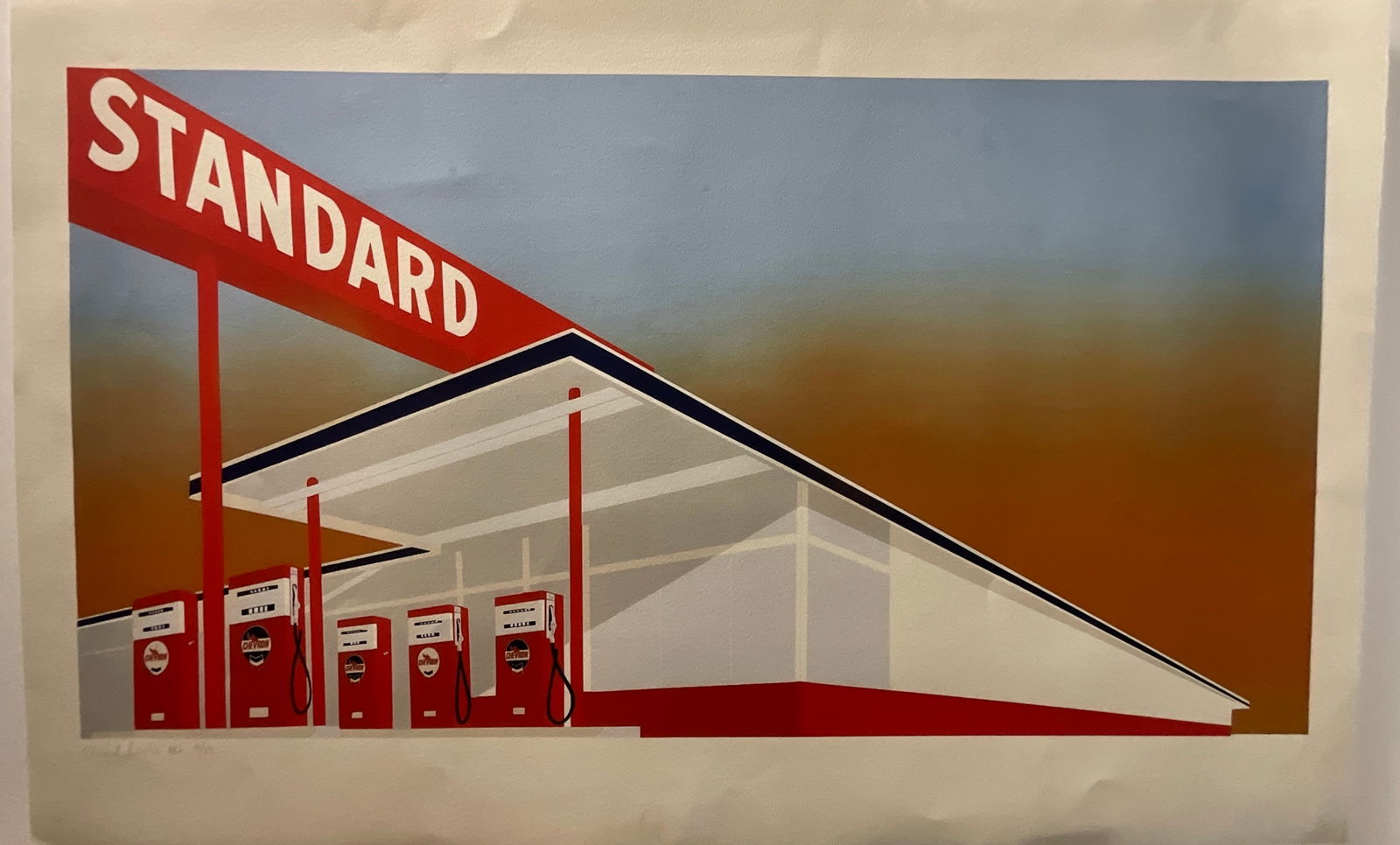 Ed Ruscha Standard Station (1 of 1)