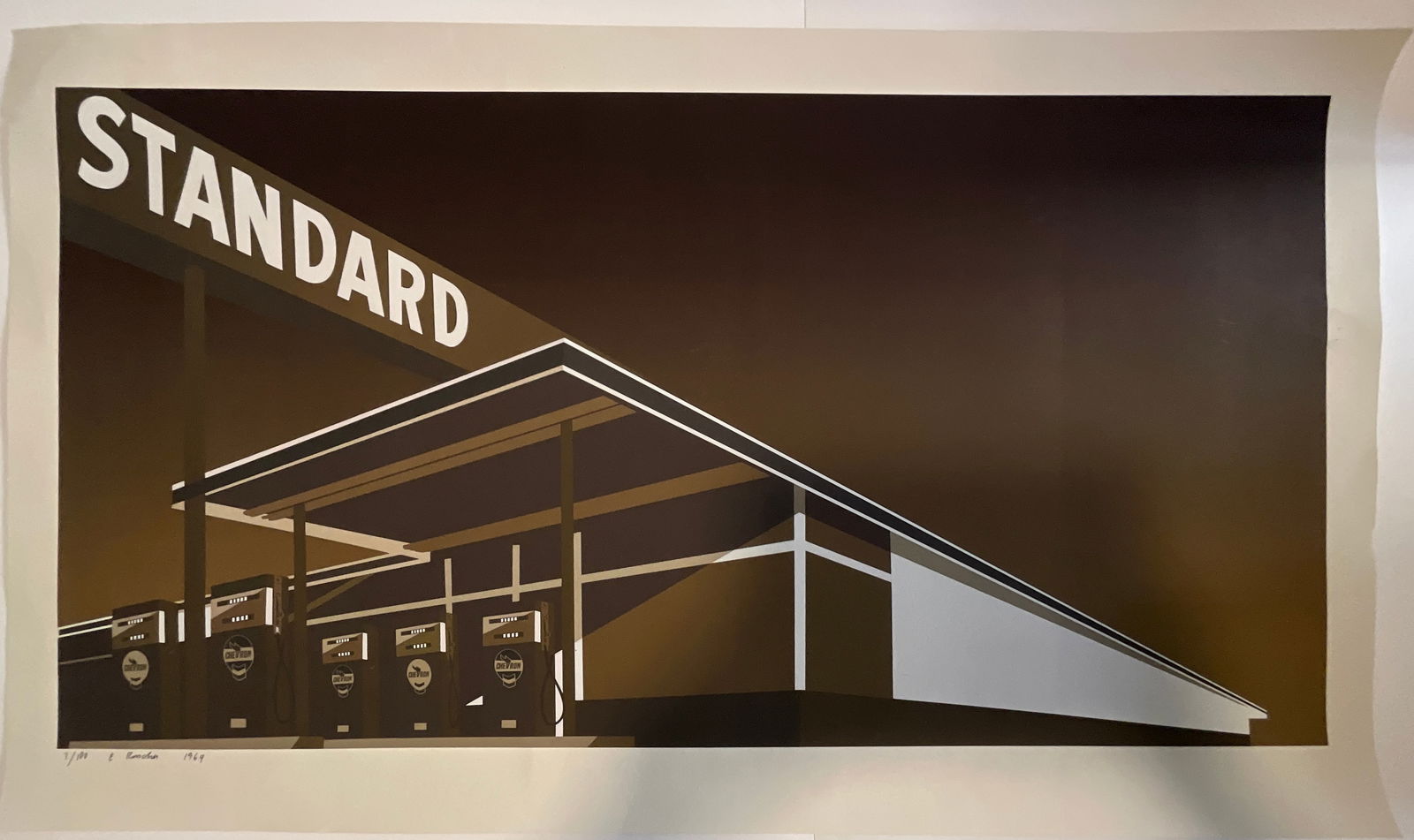 Ed Ruscha Mocha Standard (1 of 1)