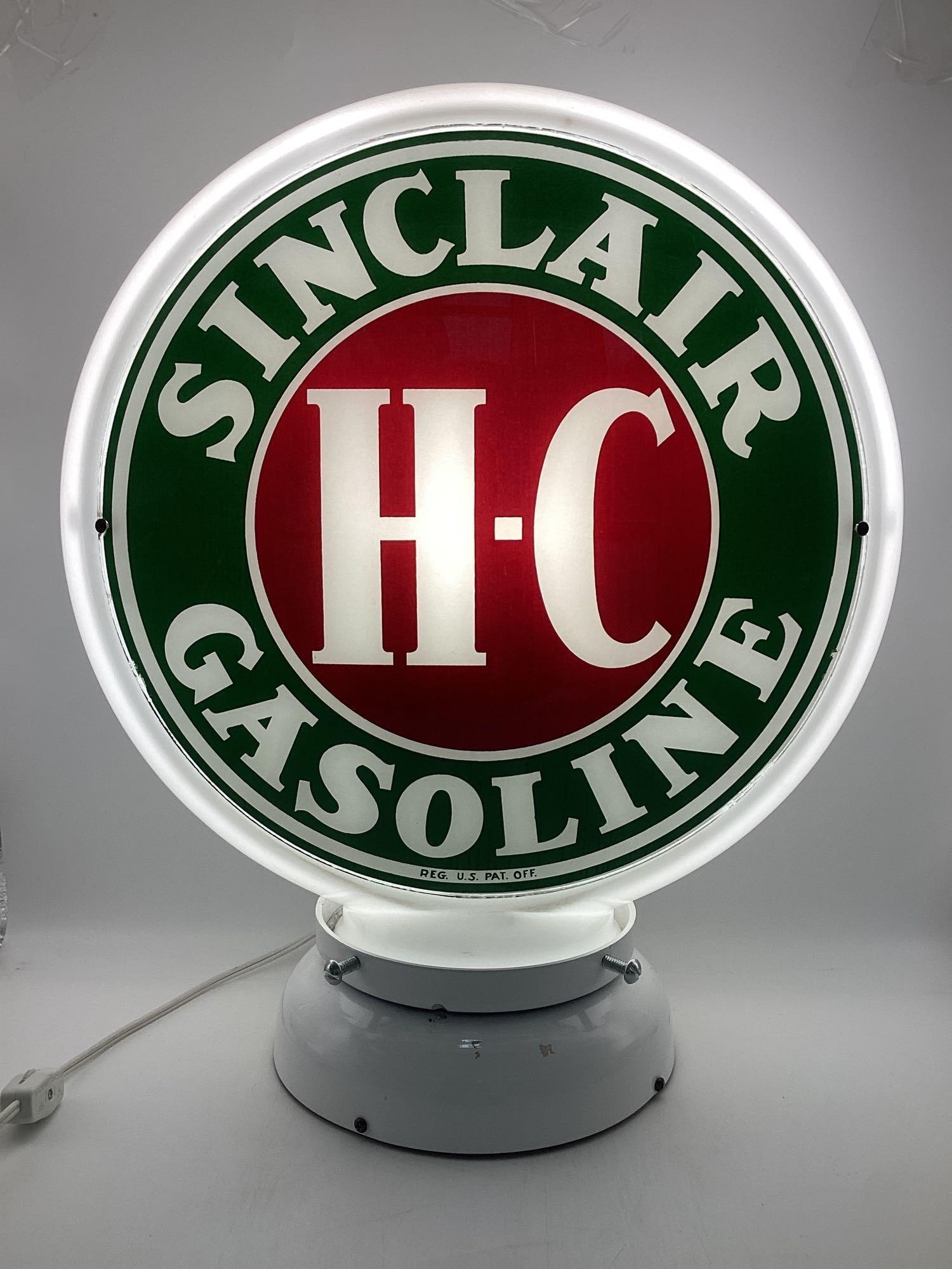 Sinclair H-C Gasoline Pump Globe (1 of 10)