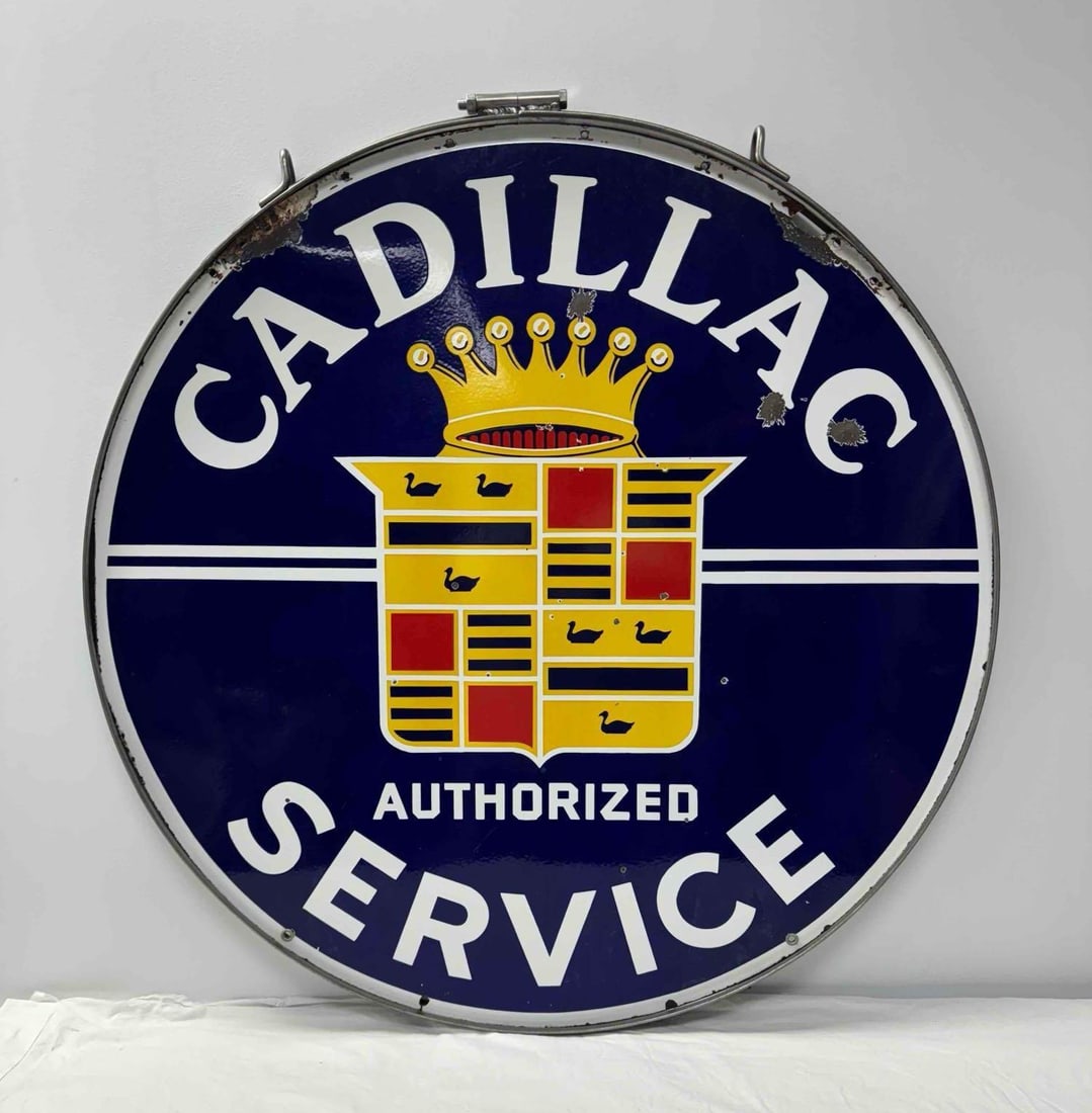 42" Cadillac Service Sign w/ Ring (1 of 3)
