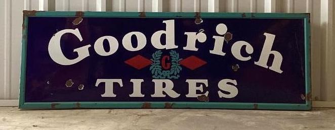 Goodrich Tires Porcelain Sign (1 of 2)