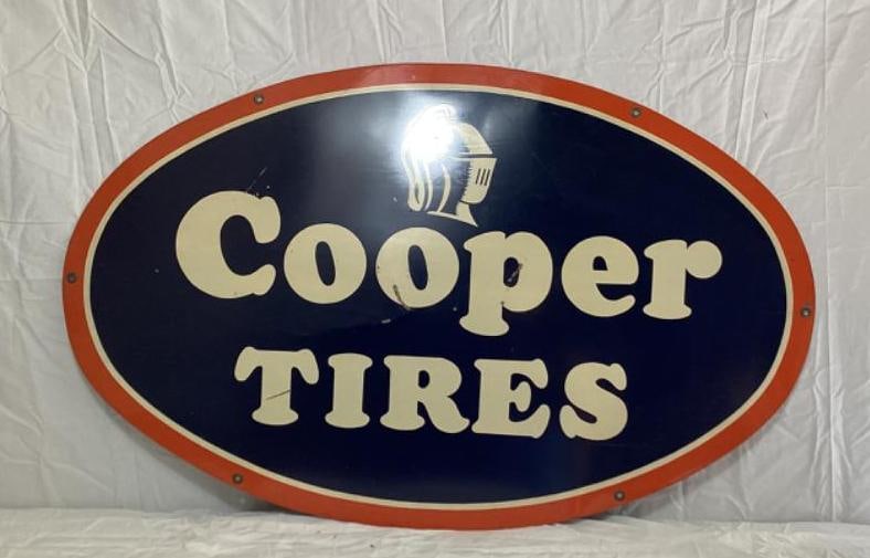 Cooper Tires Sign W/ Spartan (1 of 2)
