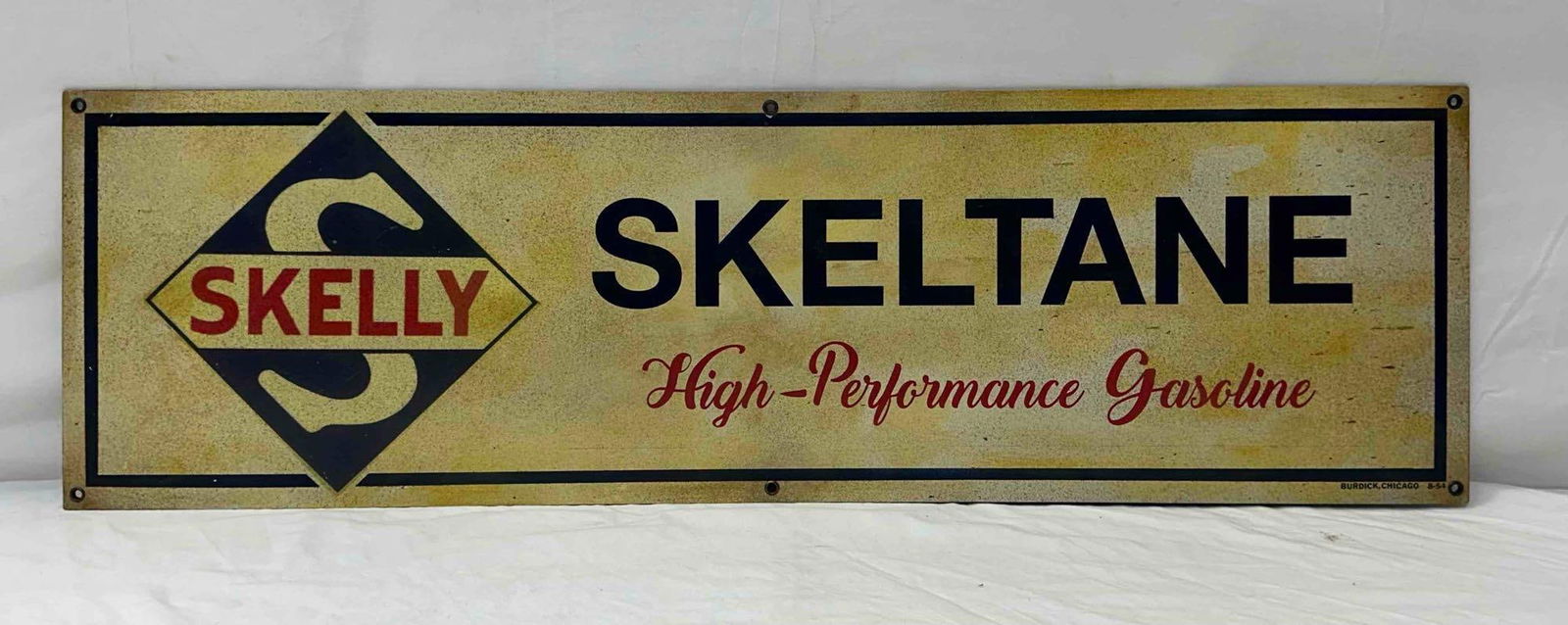 1954 Skeltane High-Performance Gasoline Sign (1 of 5)
