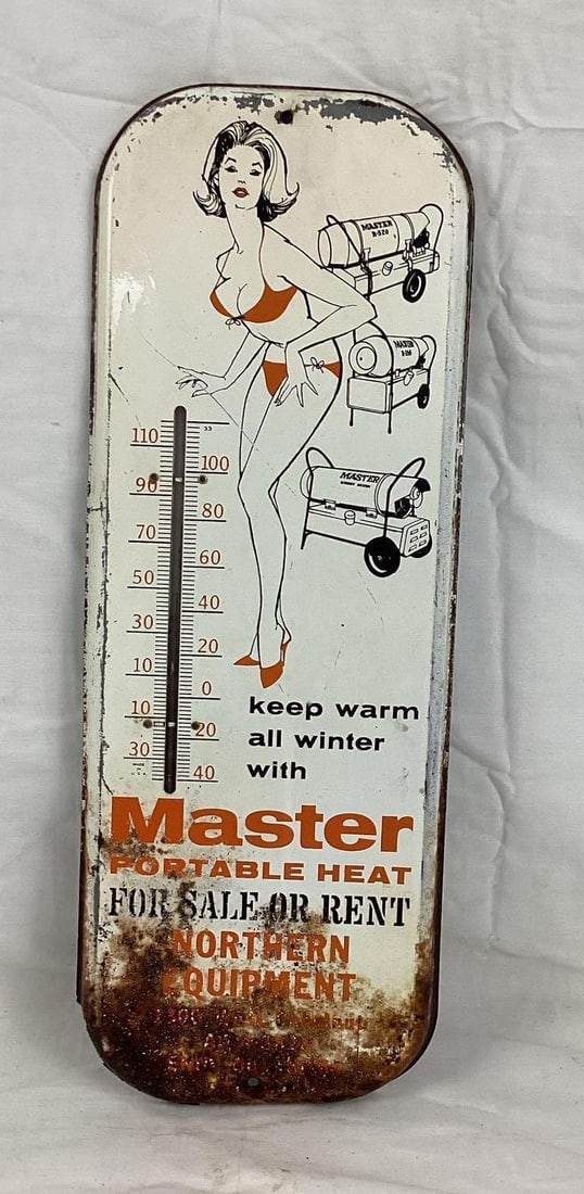 Master Portable Heat Thermometer w/ Pin-Up Girl (1 of 3)