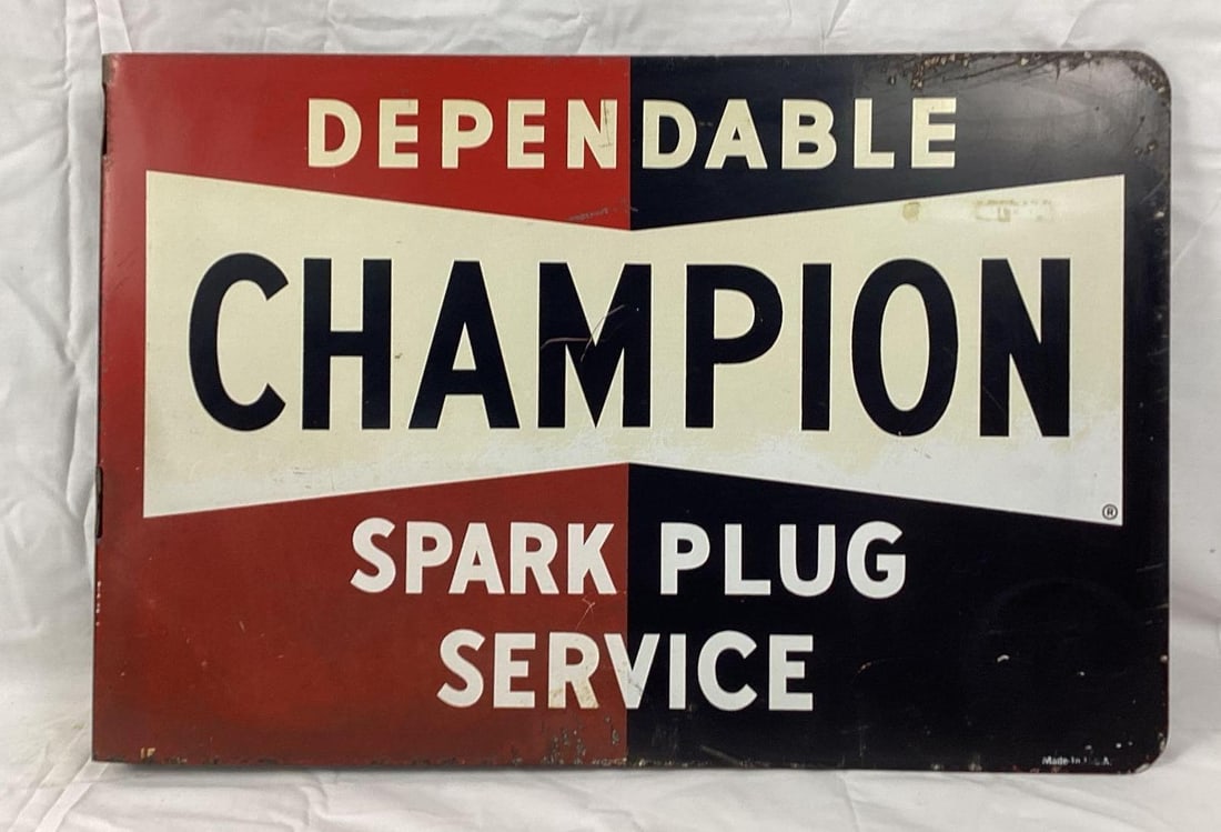Dependable Champion Spark Plugs Flange Sign (1 of 5)