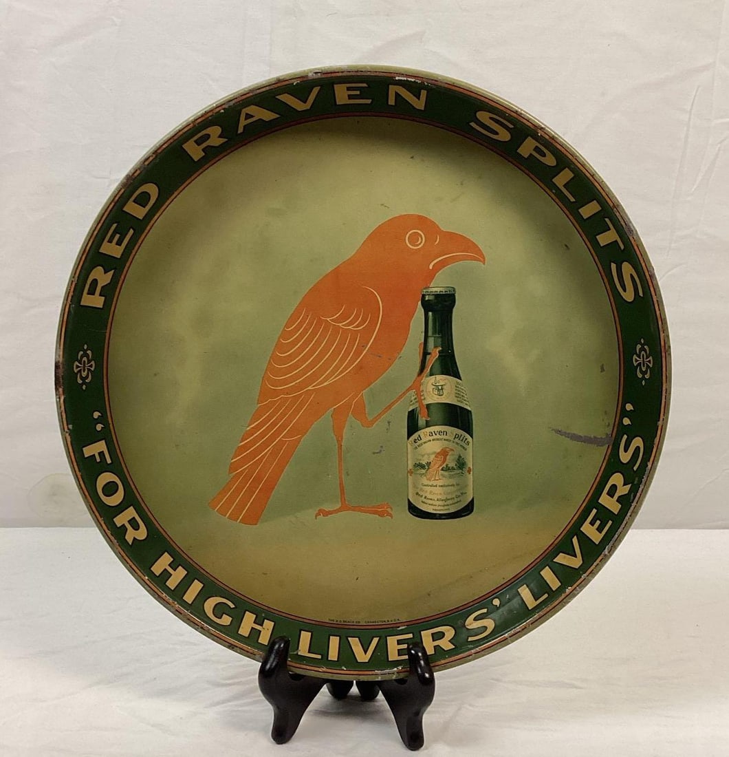 Early Red Raven Splits Beer Tray (1 of 4)