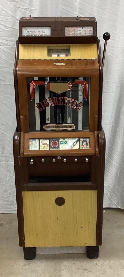 Jennings Ciga-Rola Floor Model Slot Machine (1 of 11)