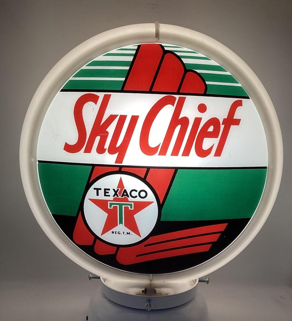 Texaco Sky Chief Gasoline Pump Globe (1 of 10)