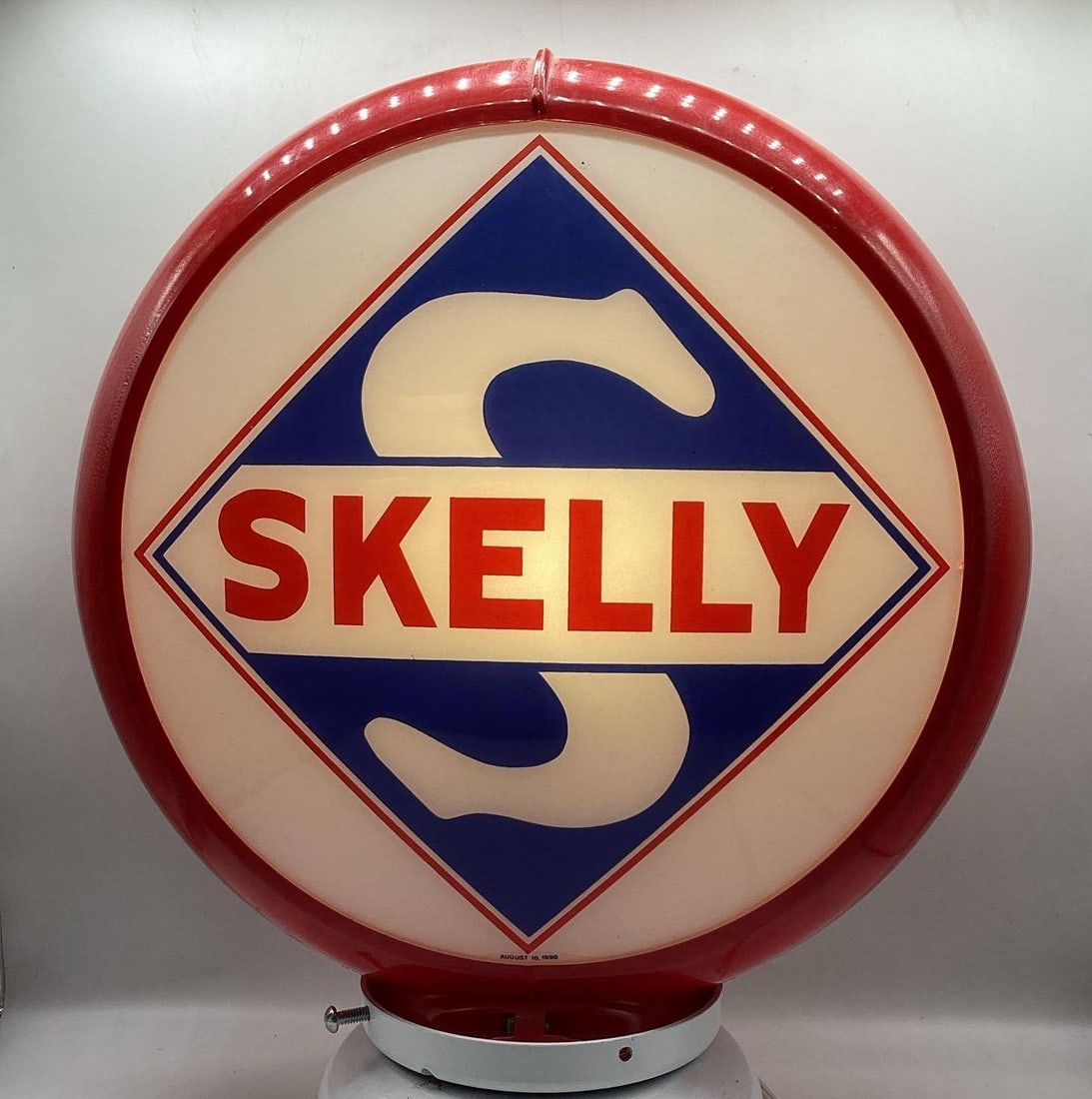 Skelly Gasoline Pump Globe w/ Large Logo (1 of 11)