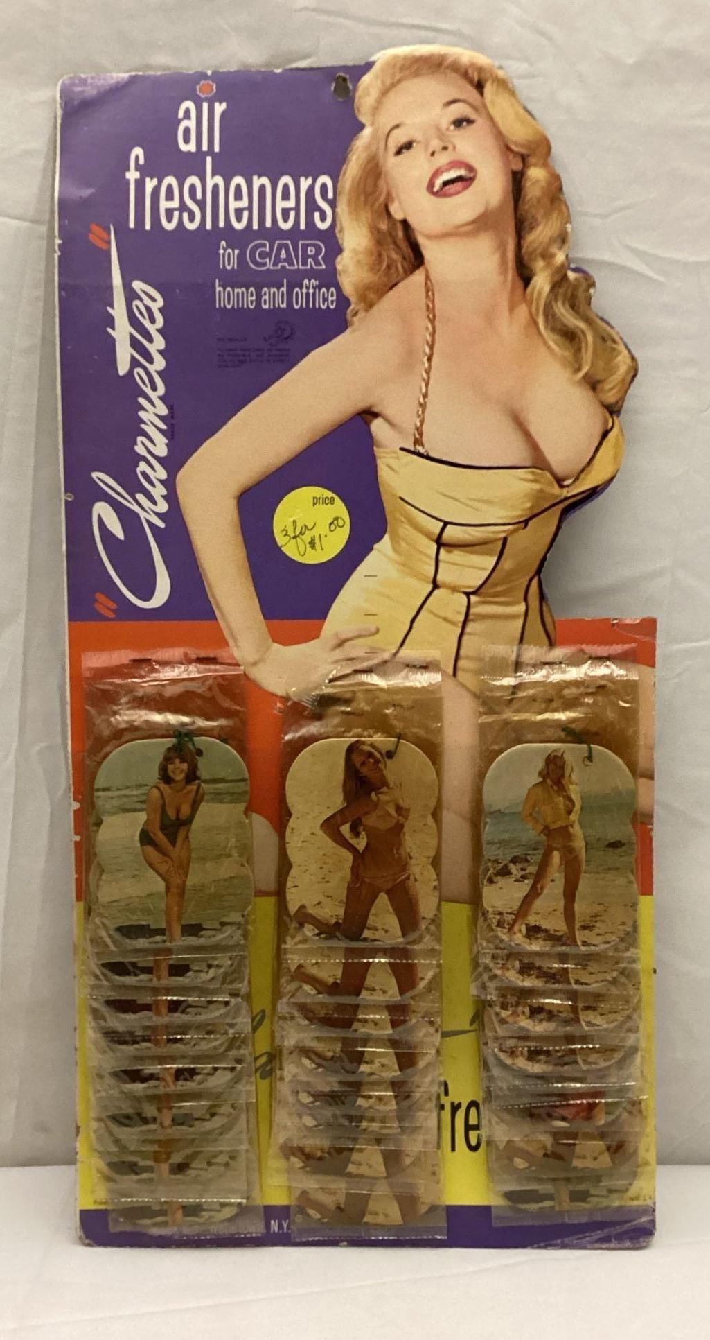 Pin-Up Girl Car Air Freshener Display (1 of 7)