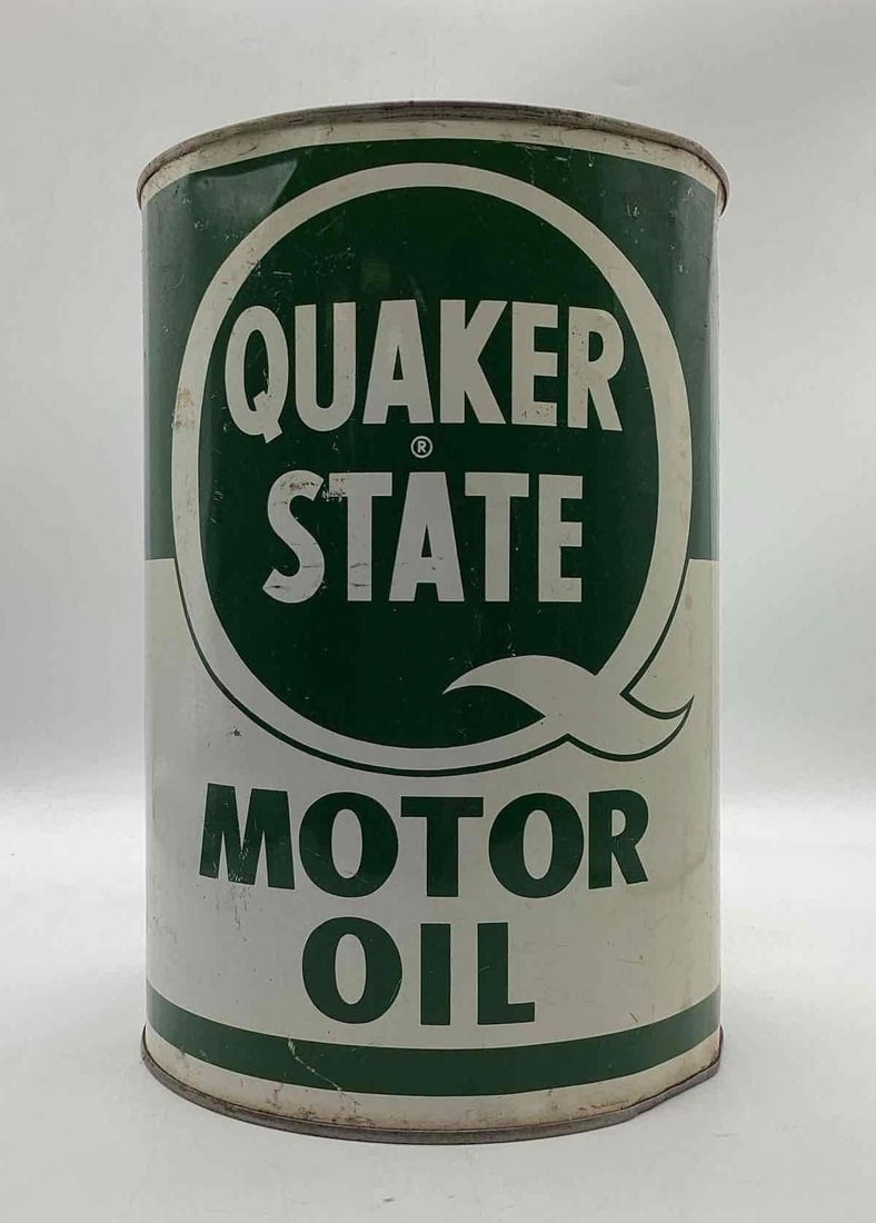 Quaker State Motor Oil 5 Quart Oil Can (1 of 6)