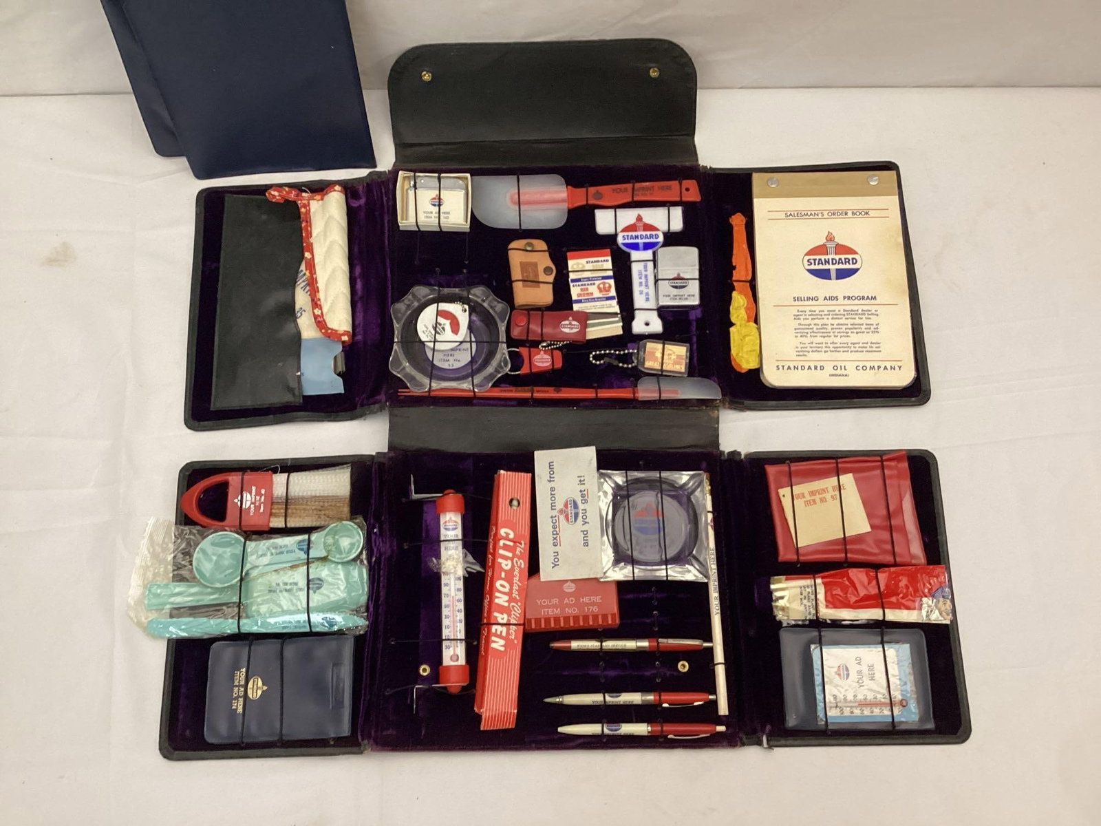 Two Mobil Salesman Sample Kits for Filling Station Giveaways (1 of 10)