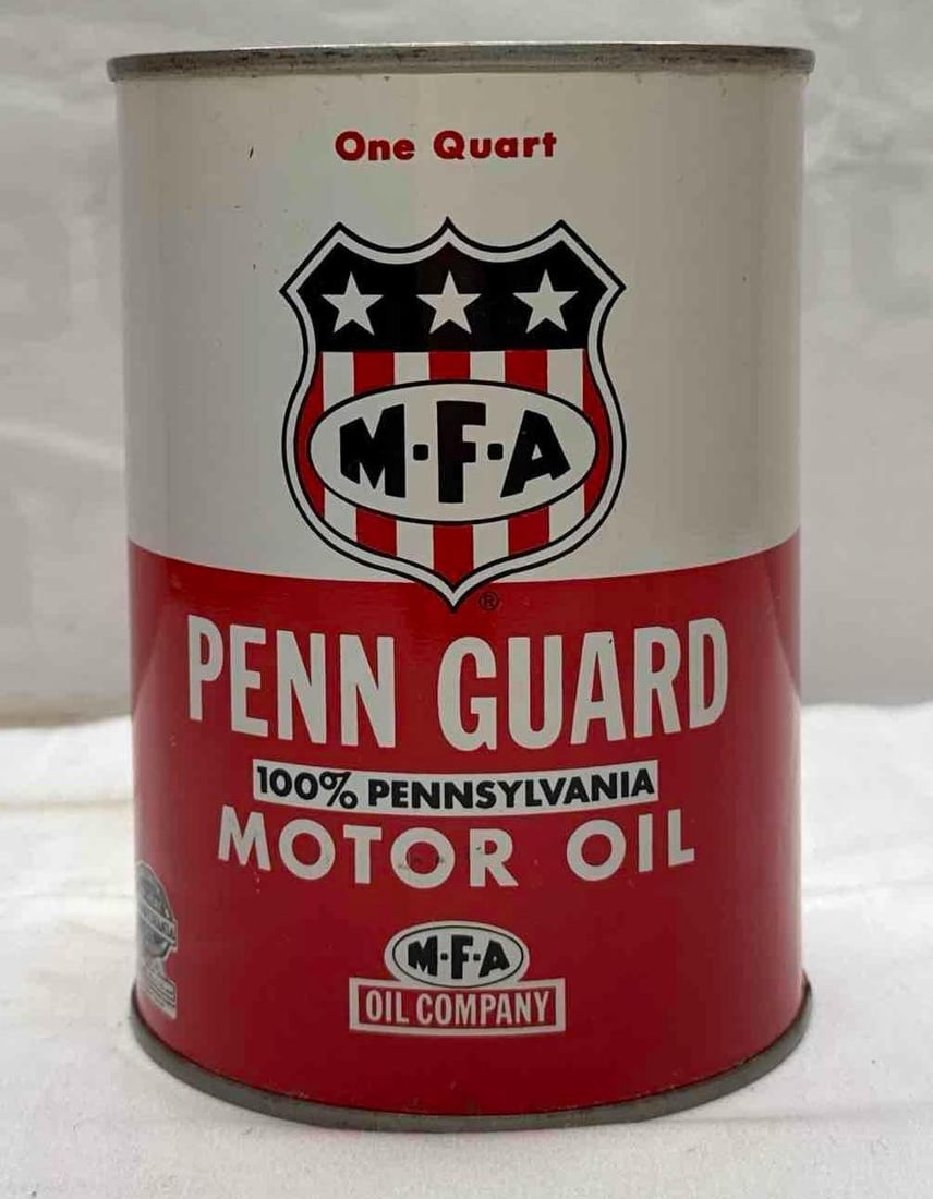 Missouri Farmers Association Penn Guard Motor Oil Quart Can (1 of 6)