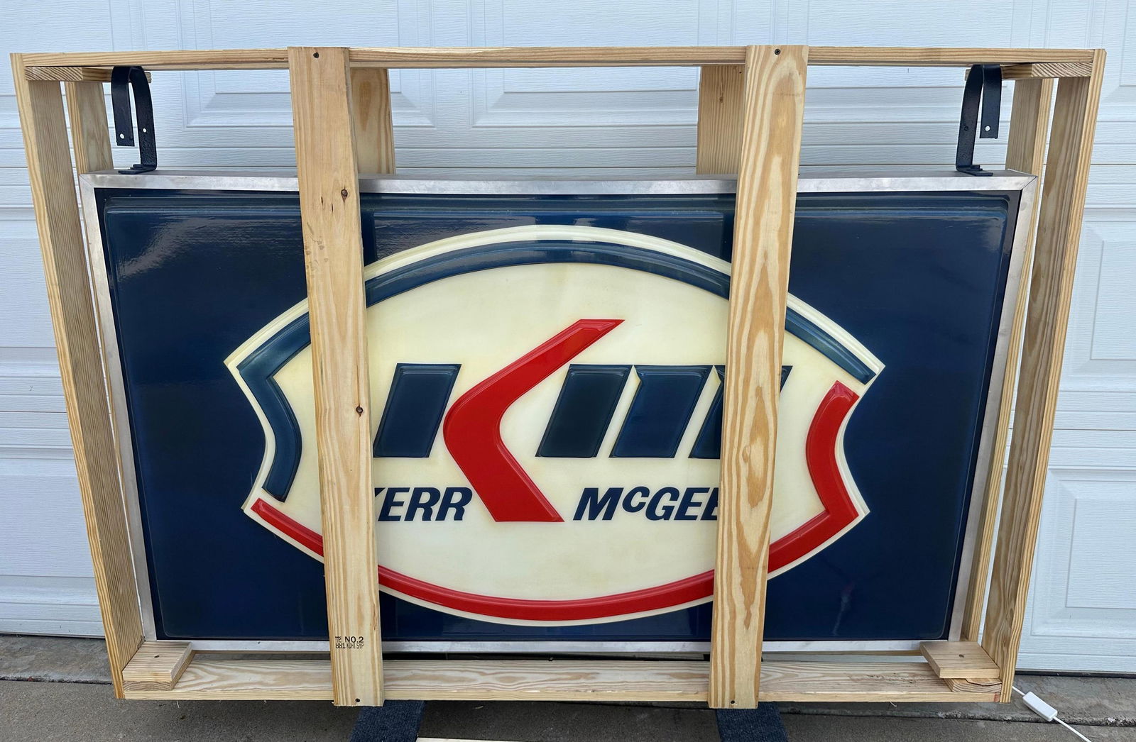 Kerr McGee Lighted Sign (1 of 4)