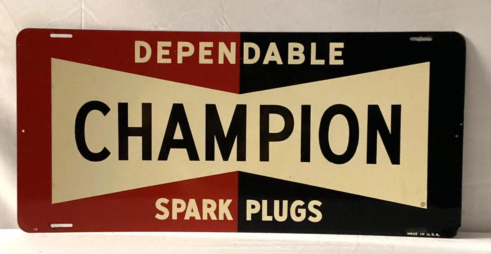 Champion Spark Plugs Metal Parts Cabinet