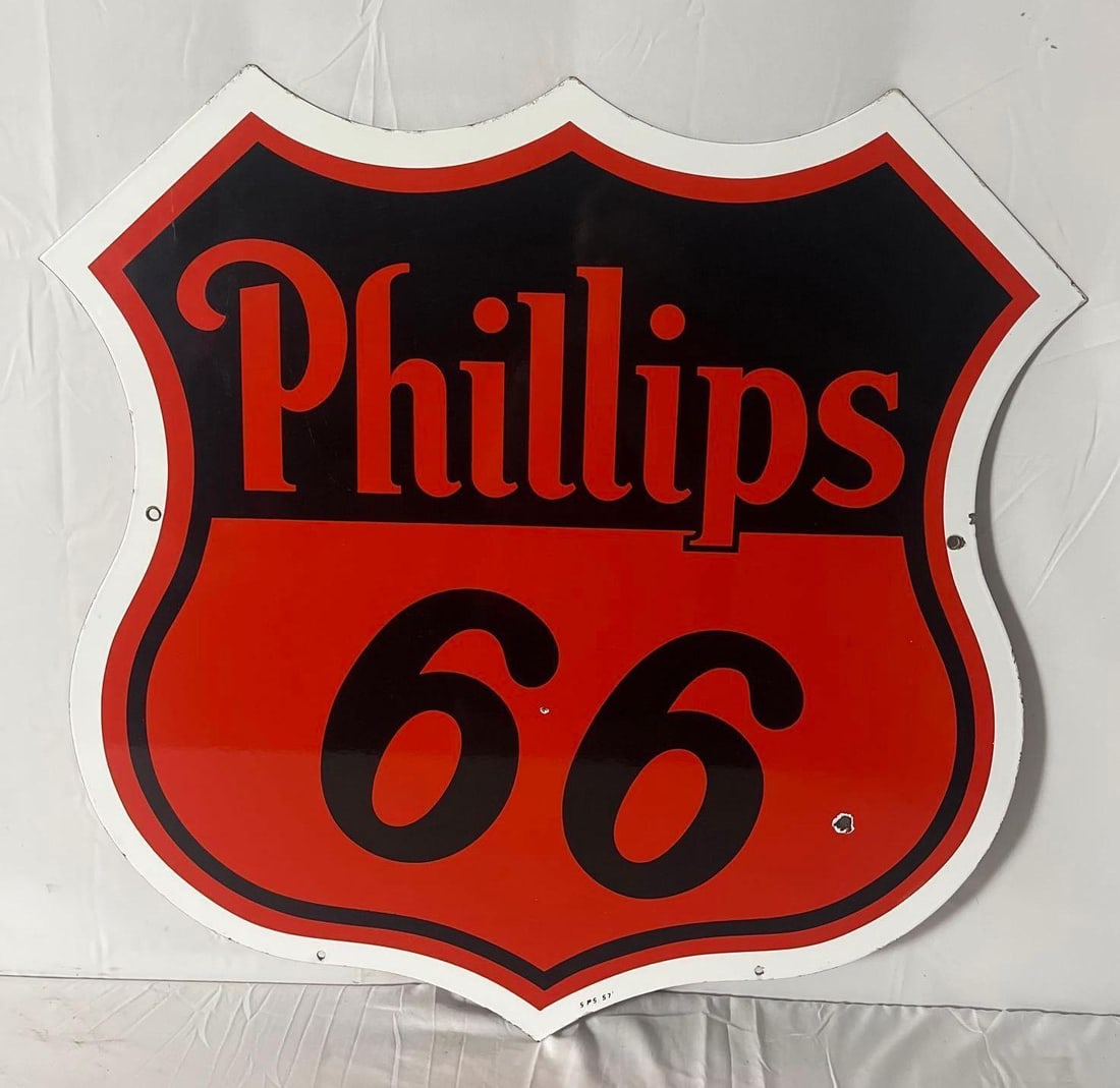 Phillips 66 Light Up Service Station Sign