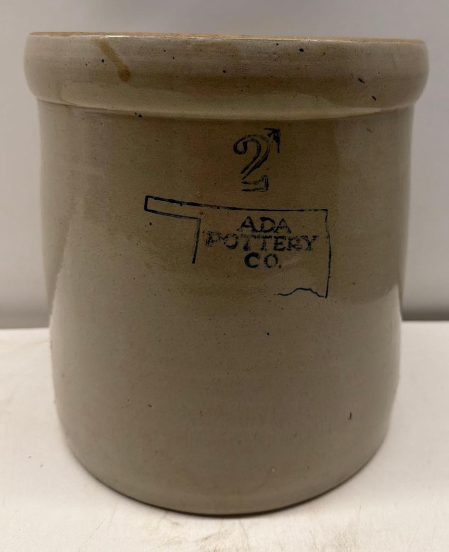 Ada #2 Stoneware Crock Ada, Oklahoma - 2