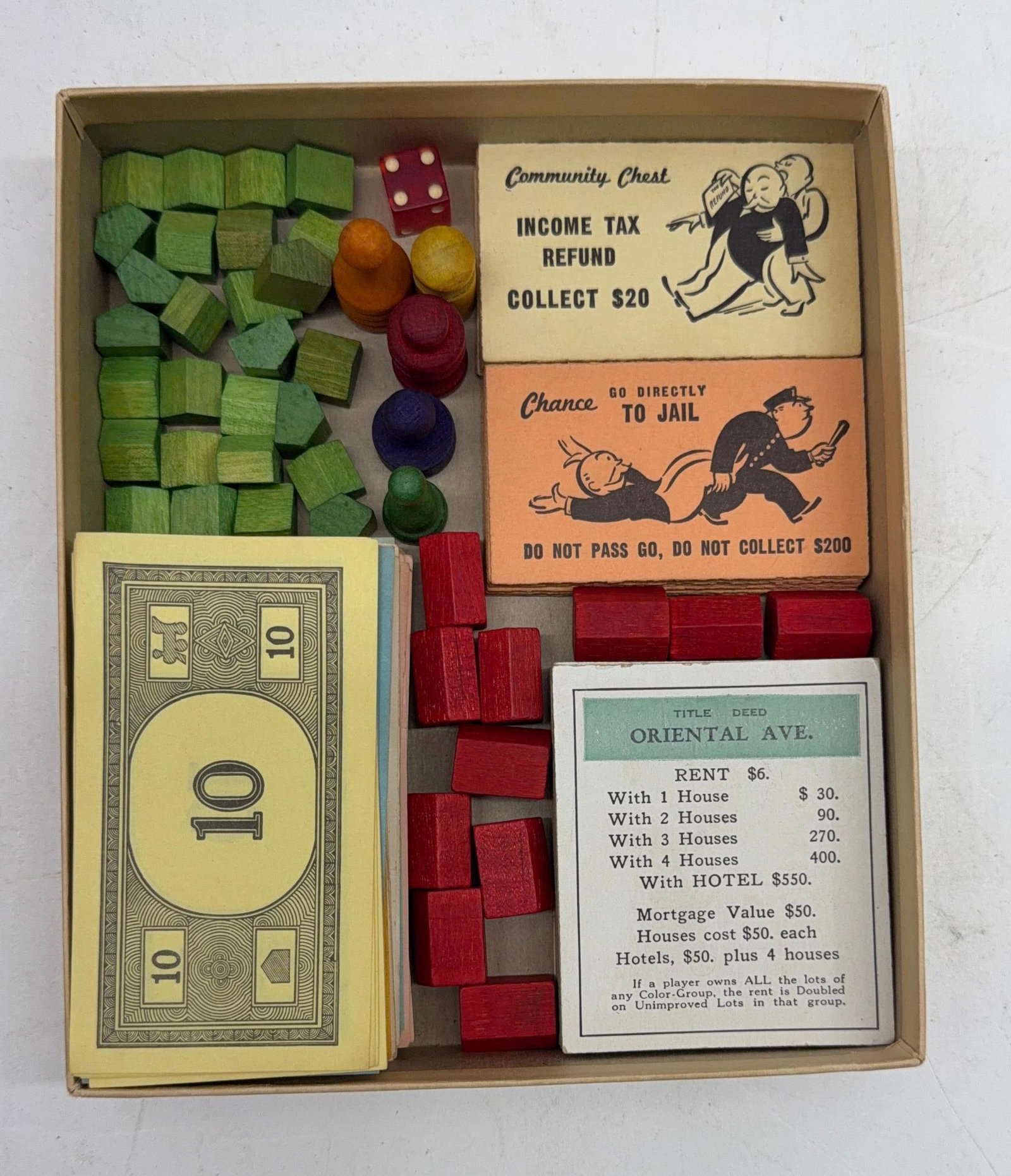 Parker Brothers "Popular Edition Monopoly" Board Game - 2