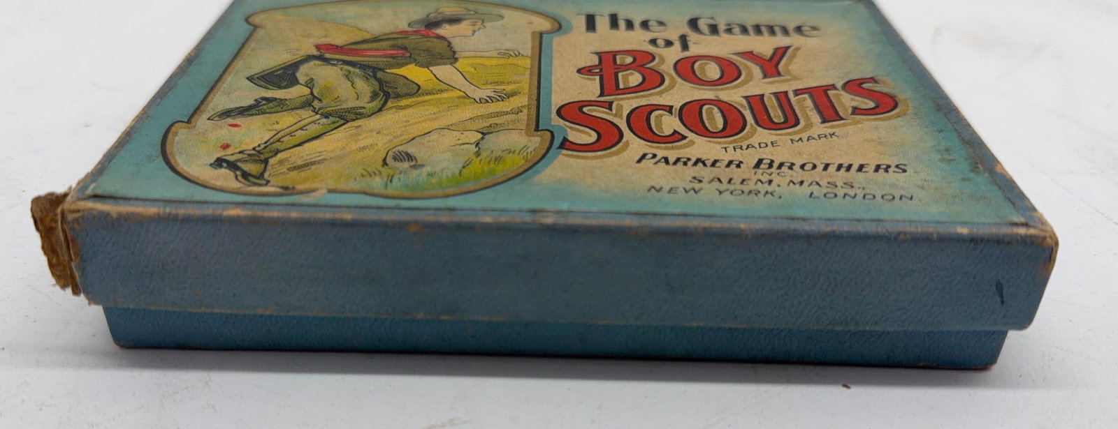 Early "The Game of Boy Scouts" Board Game - 3