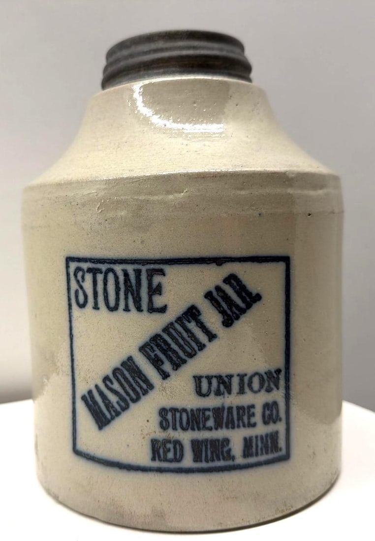 Stone Mason Fruit Jar Red Wing, Minnesota - 2
