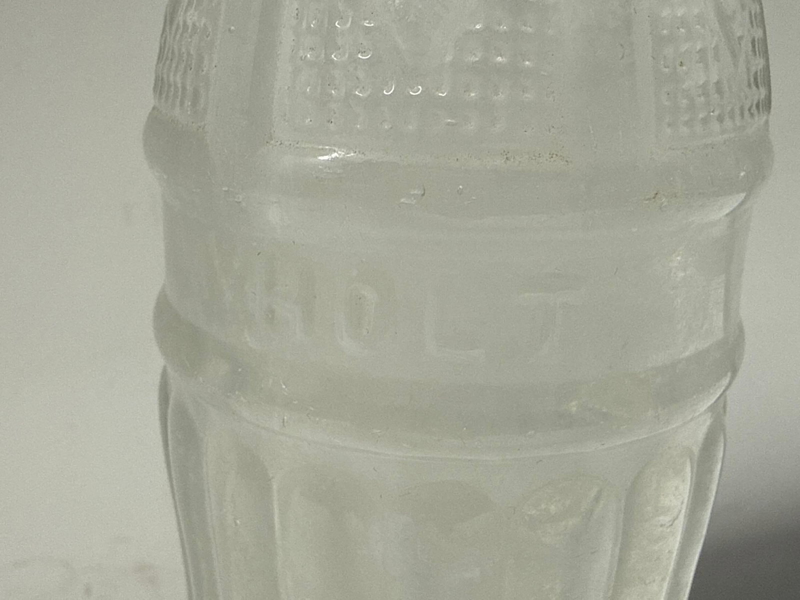 1920's Holt Beverges Art Deco Soda Bottle Waco, Texas - 2