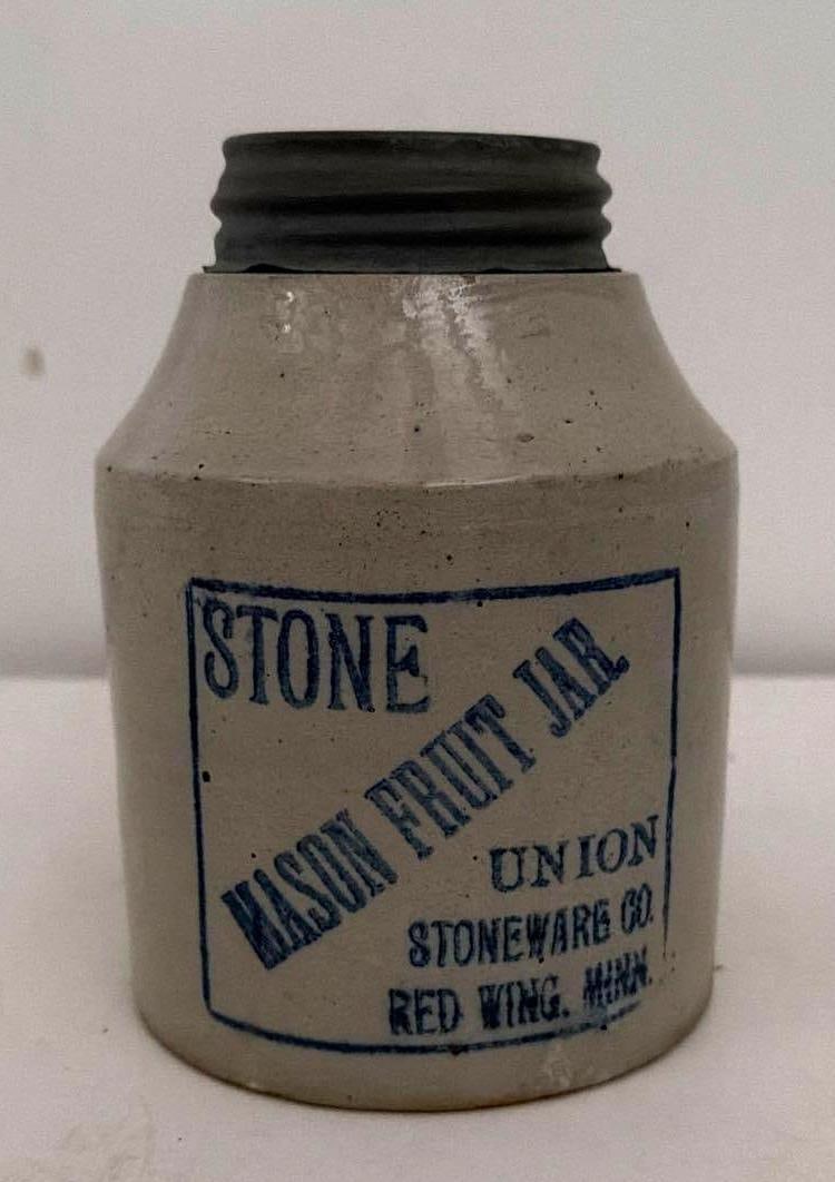 Stone Mason Fruit Jar Red Wing, Minnesota - 3