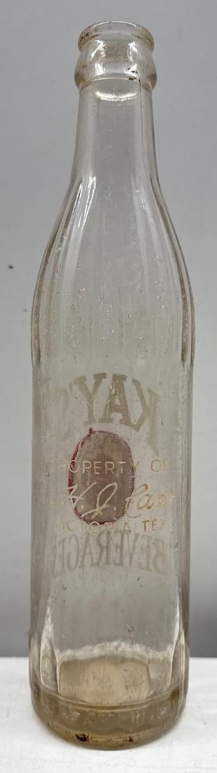 Kay's Beverages Soda Bottle Victoria, Texas - 3