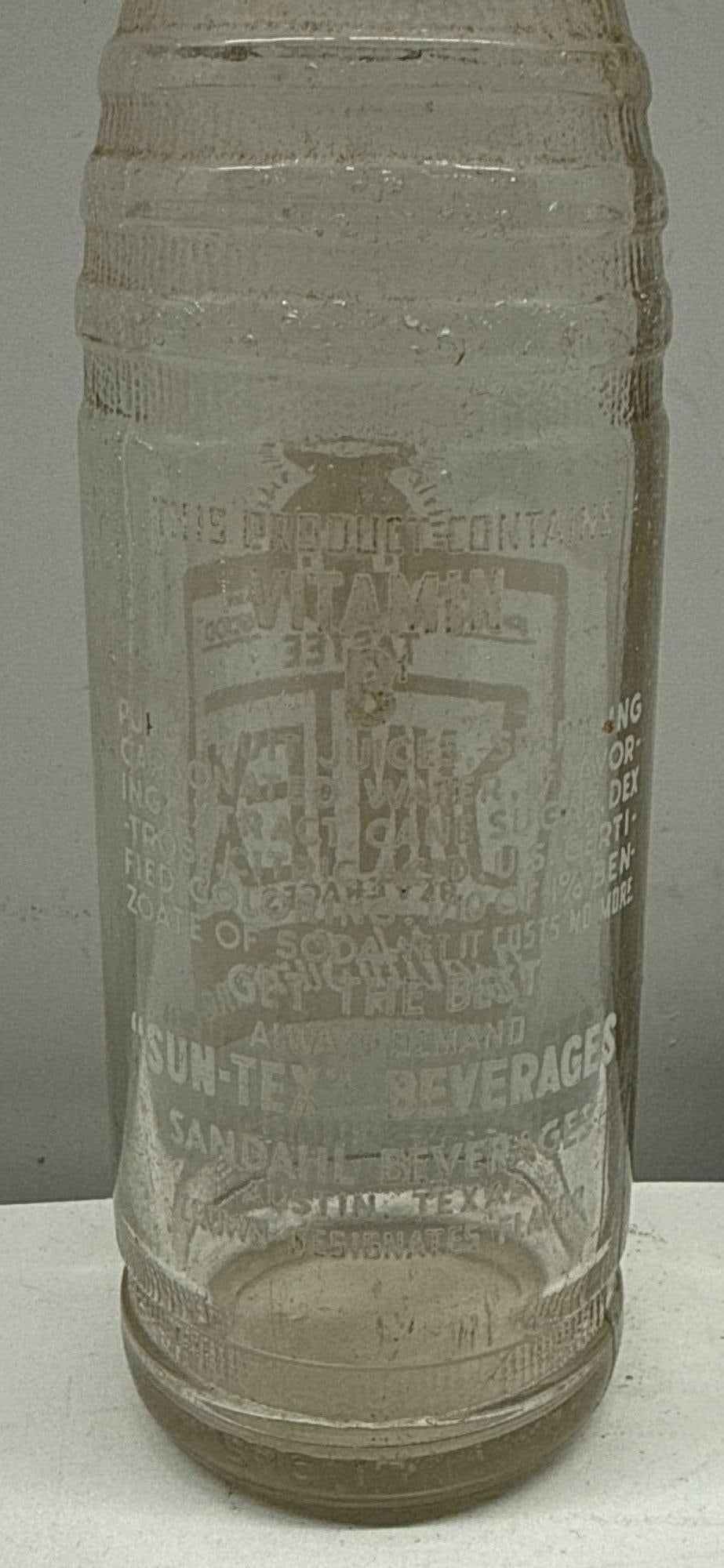 Suntex Beverages Soda Bottle Austin, Texas - 4