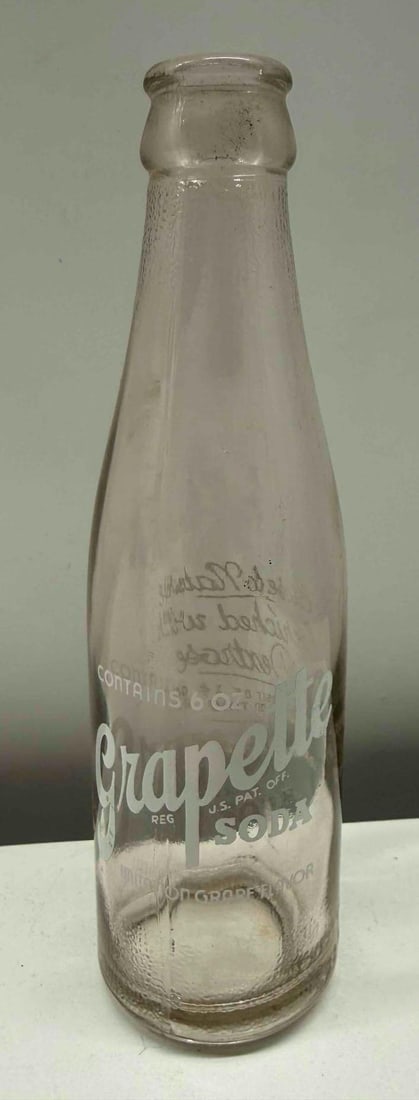 Grapette 6oz Soda Bottle Camden, Arkansas: Grapette 6oz Soda Bottle Camden, Arkansas