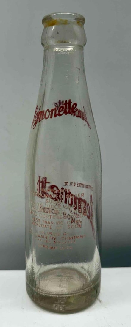 Lemonette 6oz Soda Bottle Camden, Arkansas - 2