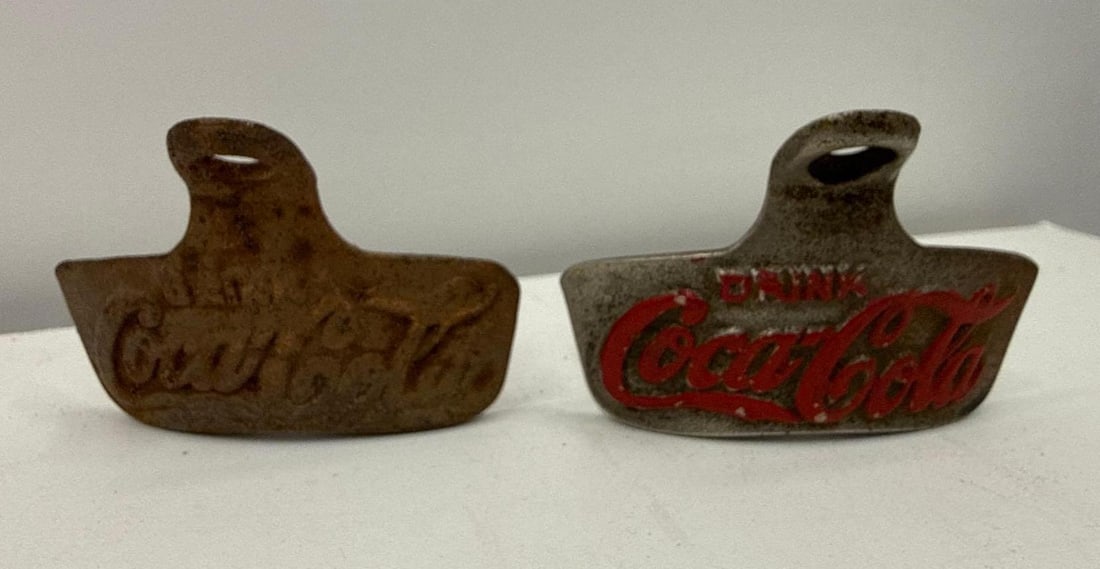 Two Coca-Cola Wall or Machine Mount Bottle Openers (1 of 4)